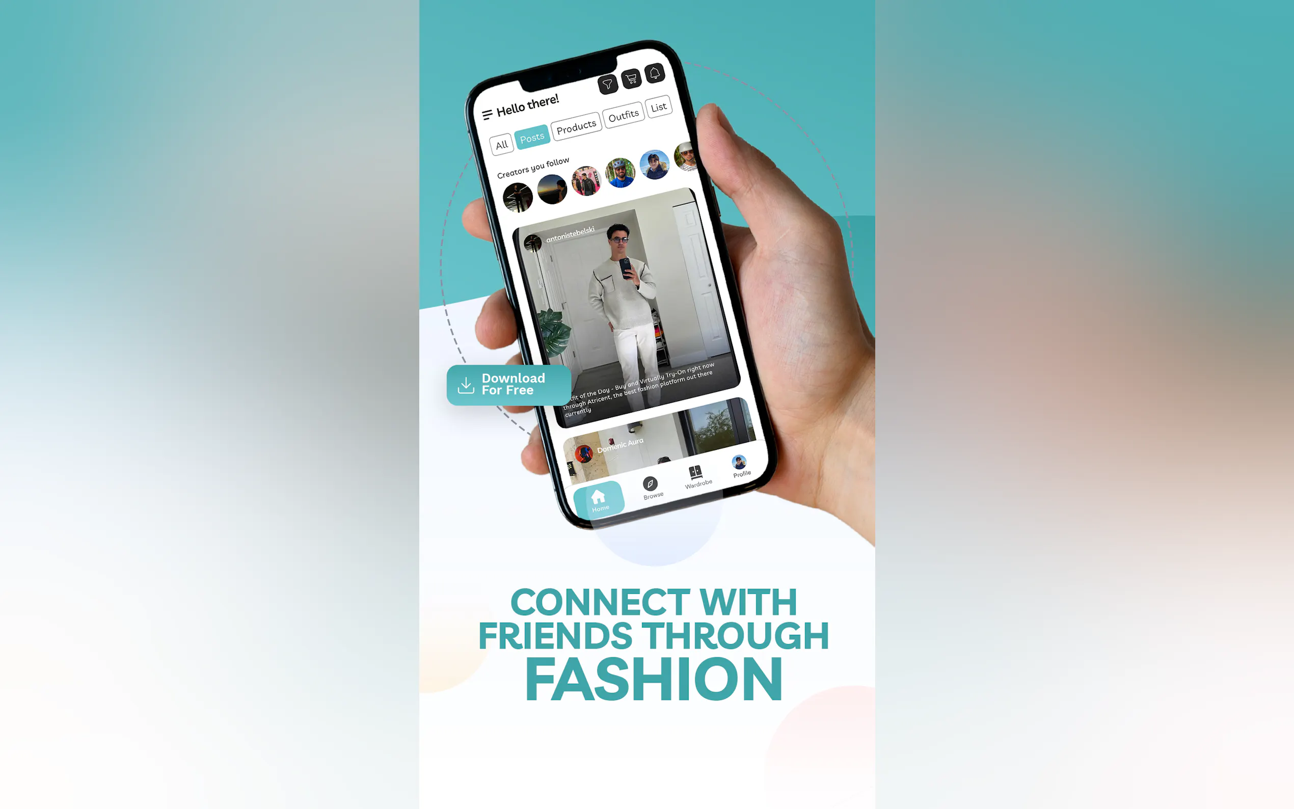 Screenshot 2 of Atricent: The Personal Social AI-Stylist