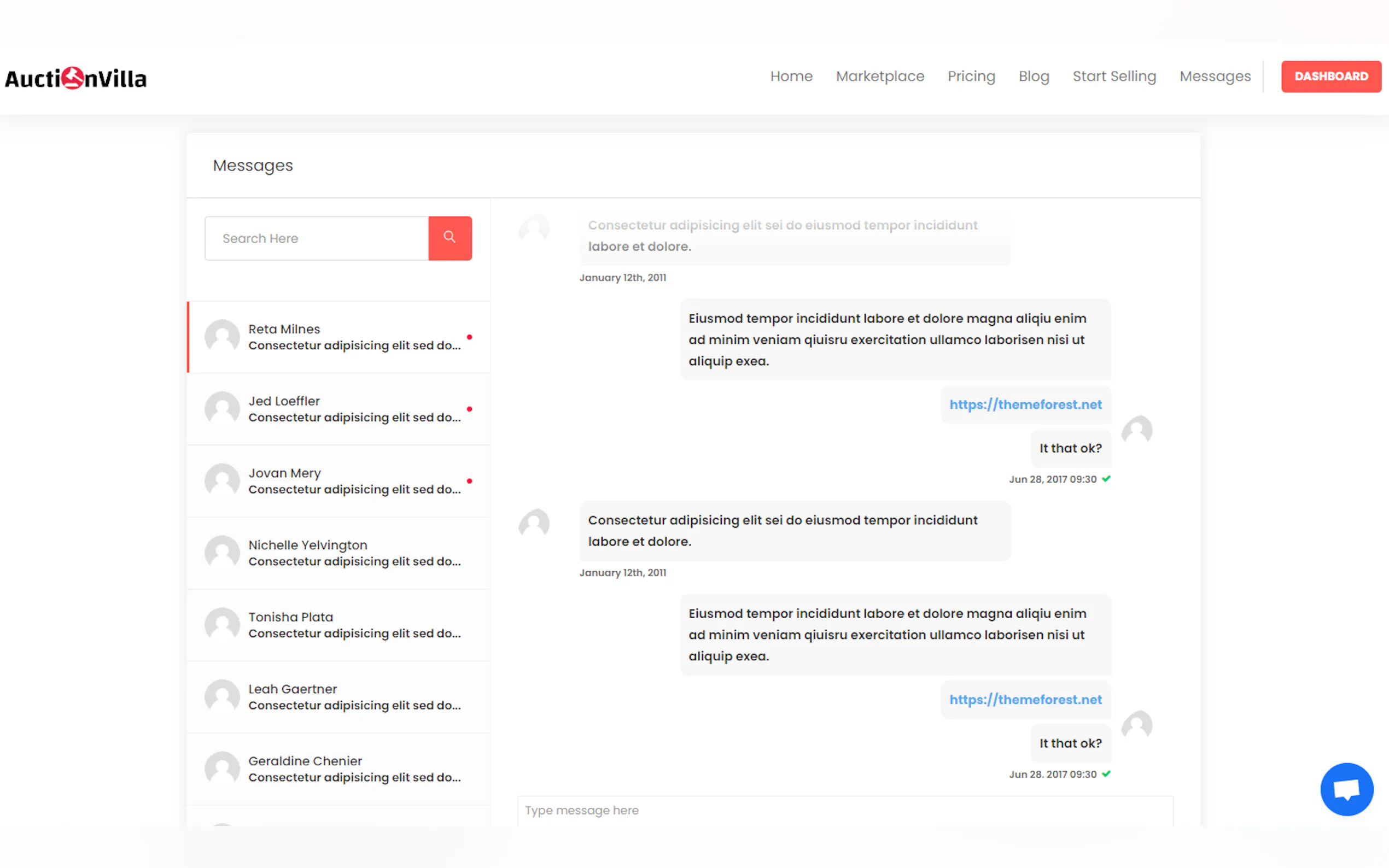 Screenshot 14 of AuctionVilla.IO