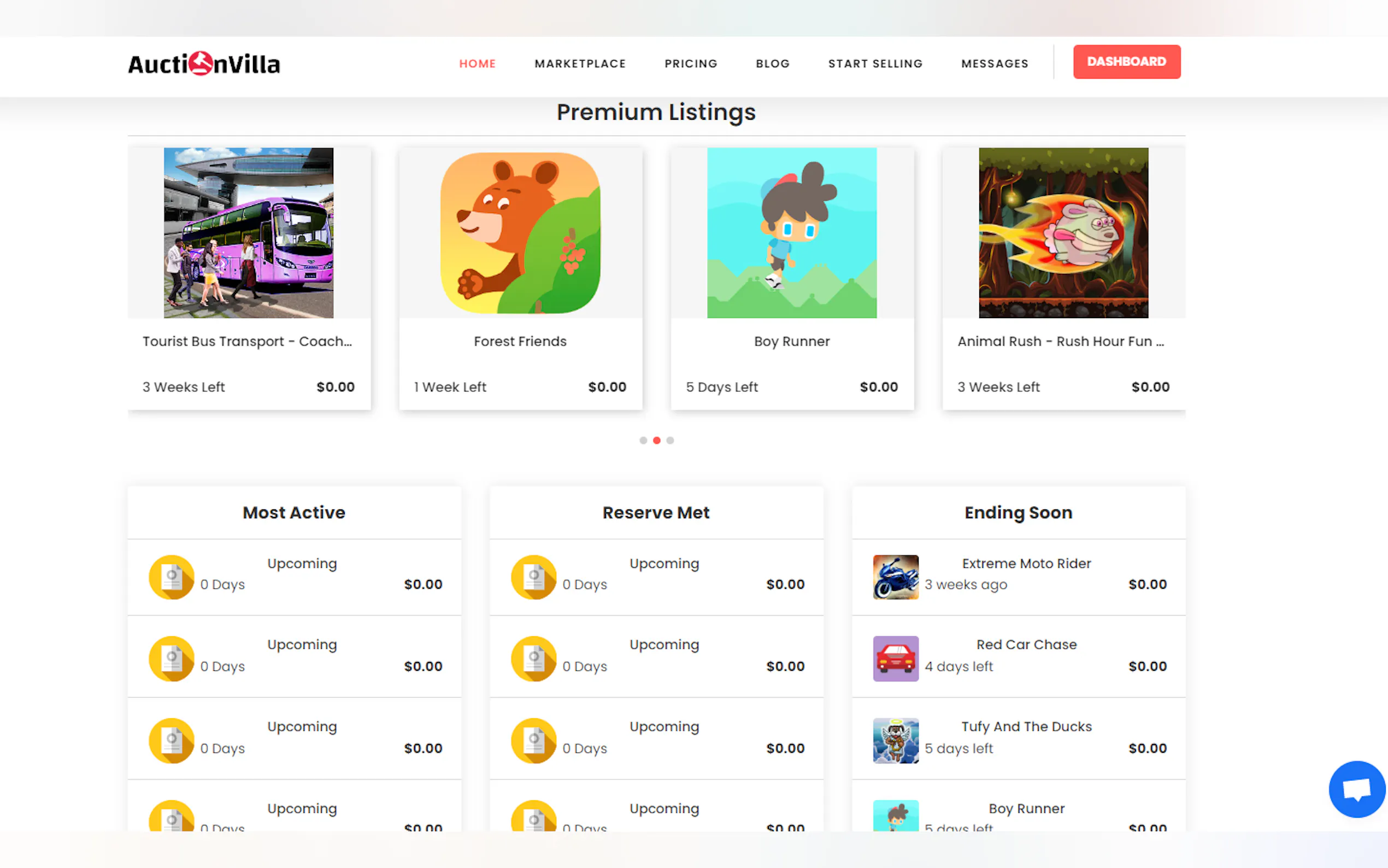 Screenshot 16 of AuctionVilla.IO