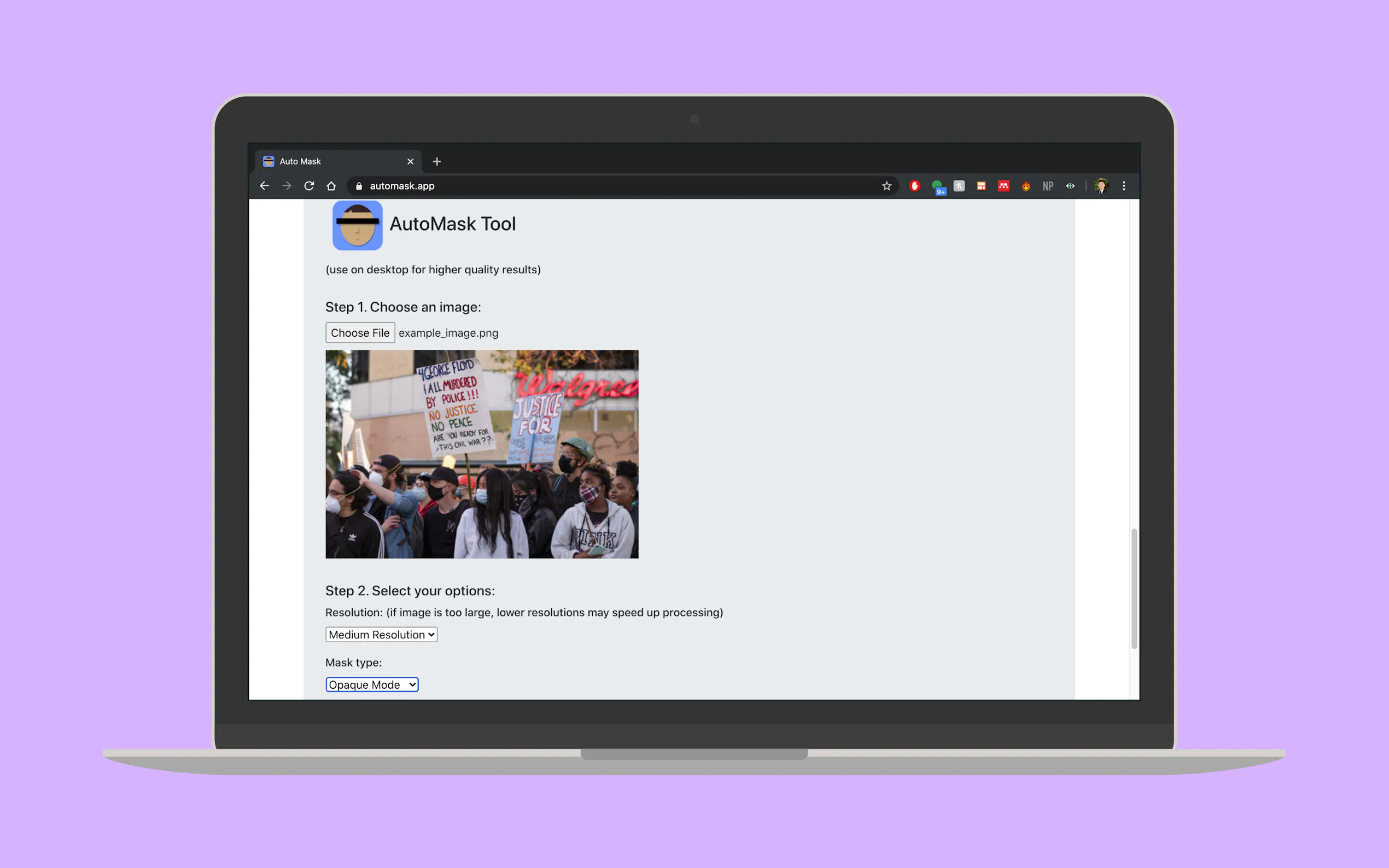 Screenshot 5 of AutoMask