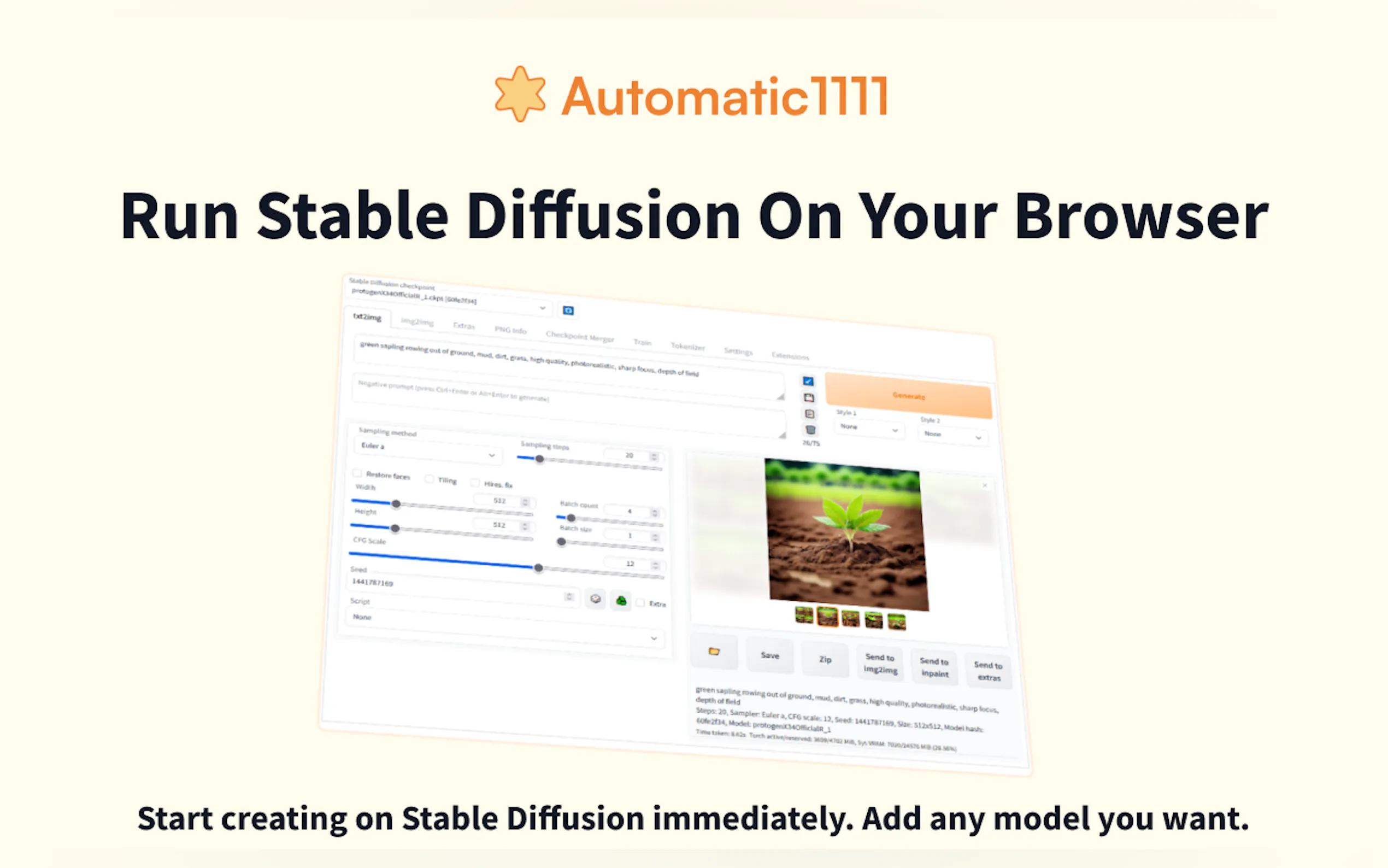 Automatic1111 WebUI 