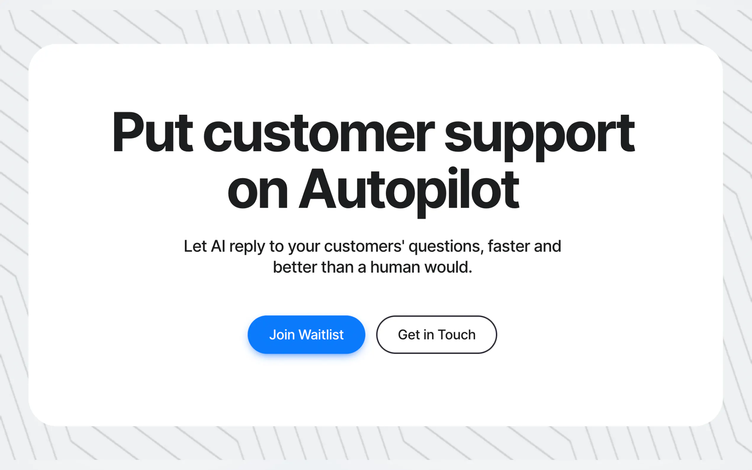 Autopailot - Customer Support AI