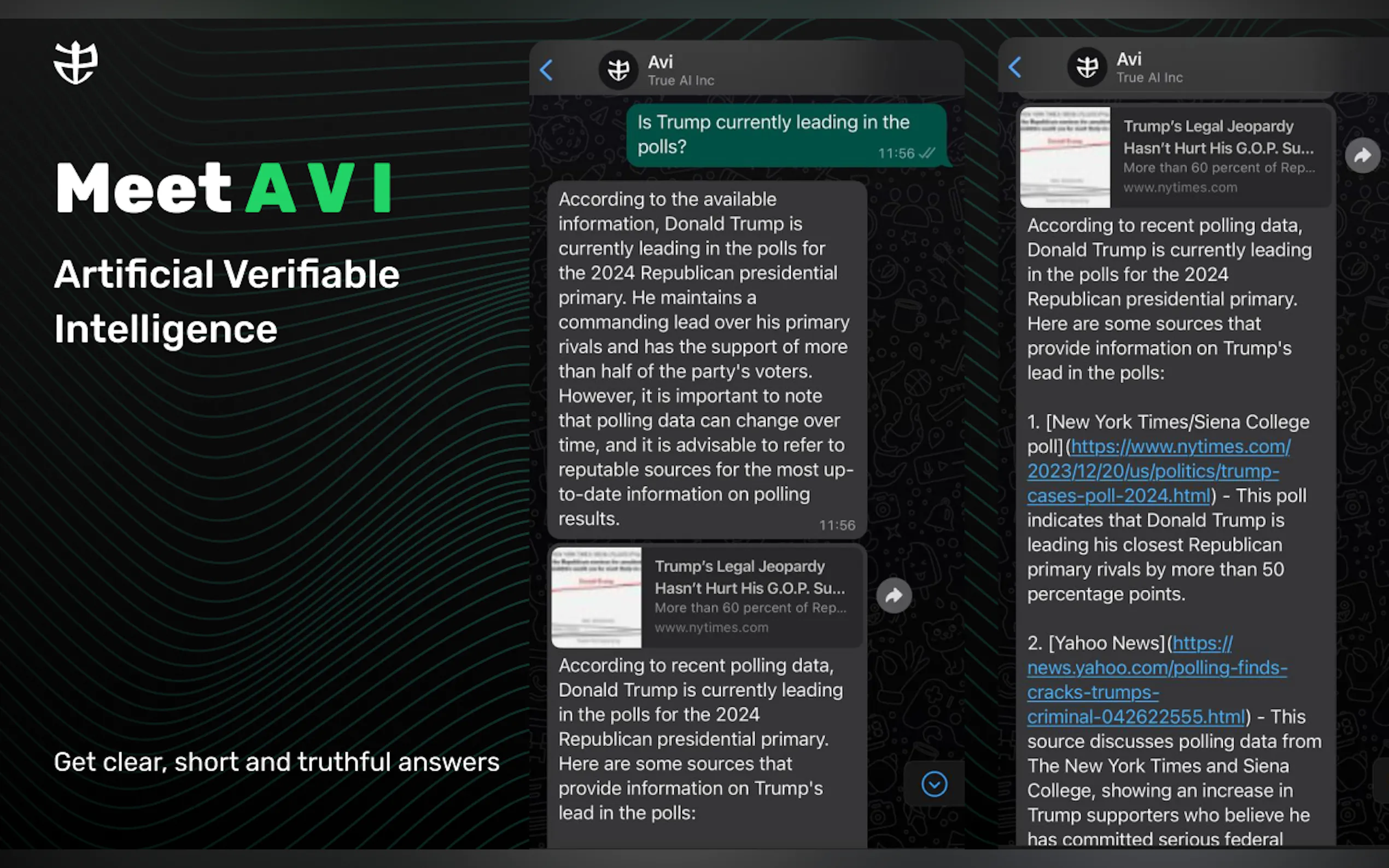 Screenshot 2 of AVI by True AI