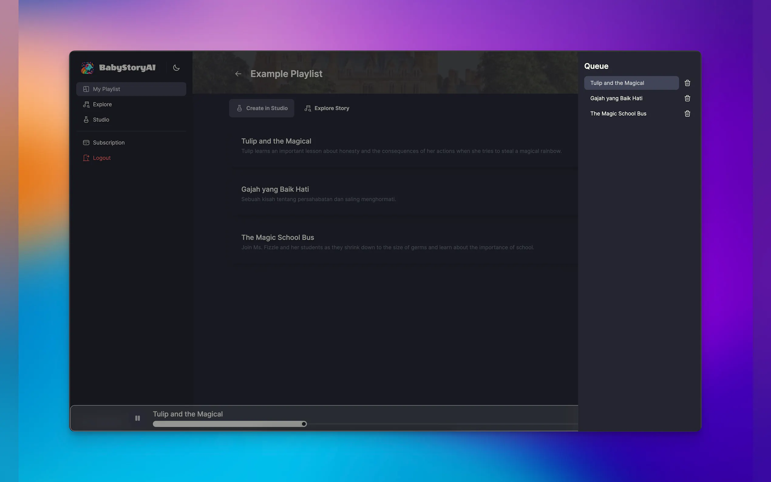 Screenshot 3 of BabyStoryAI