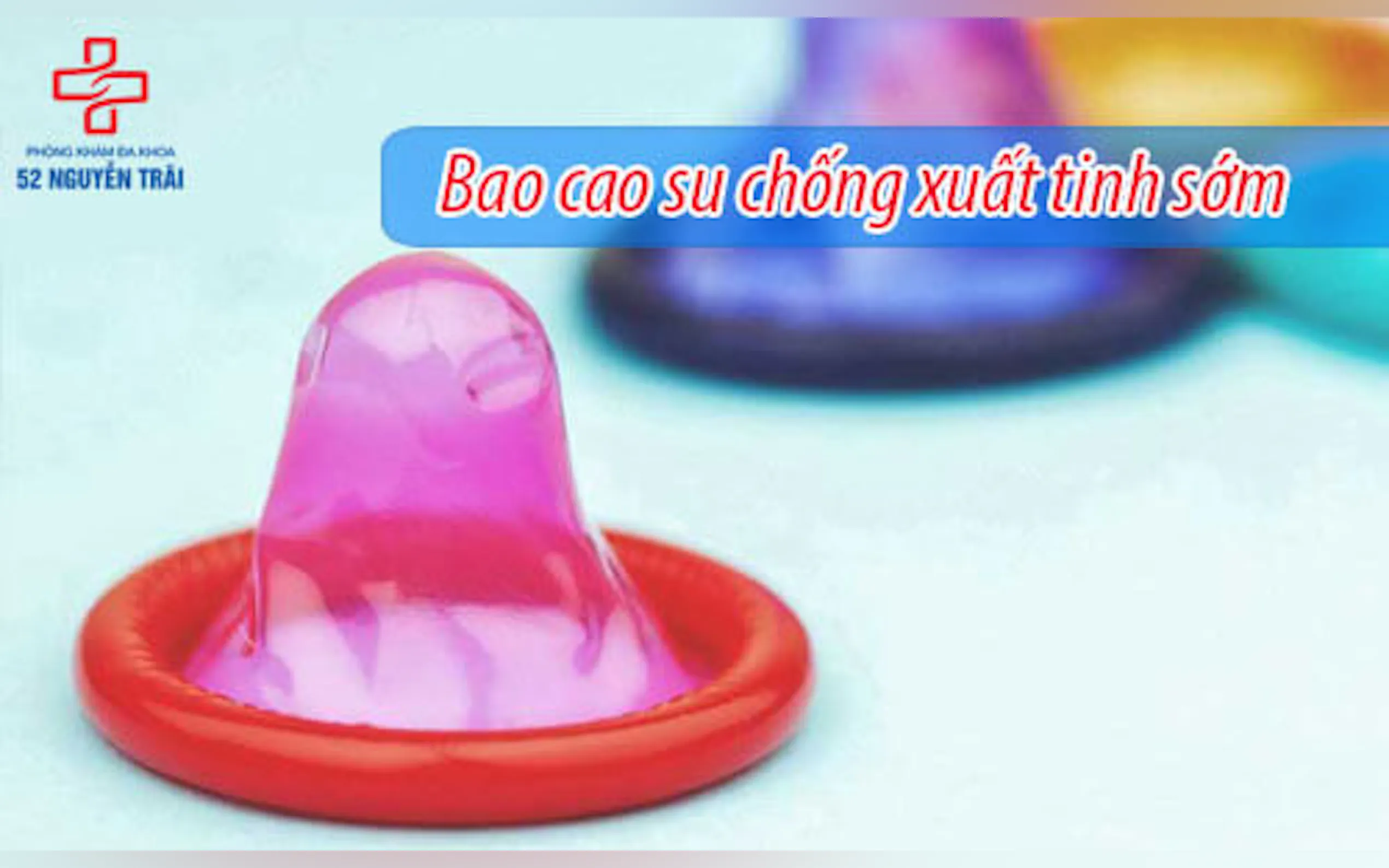 Bao cao su chống xuất tinh sớm