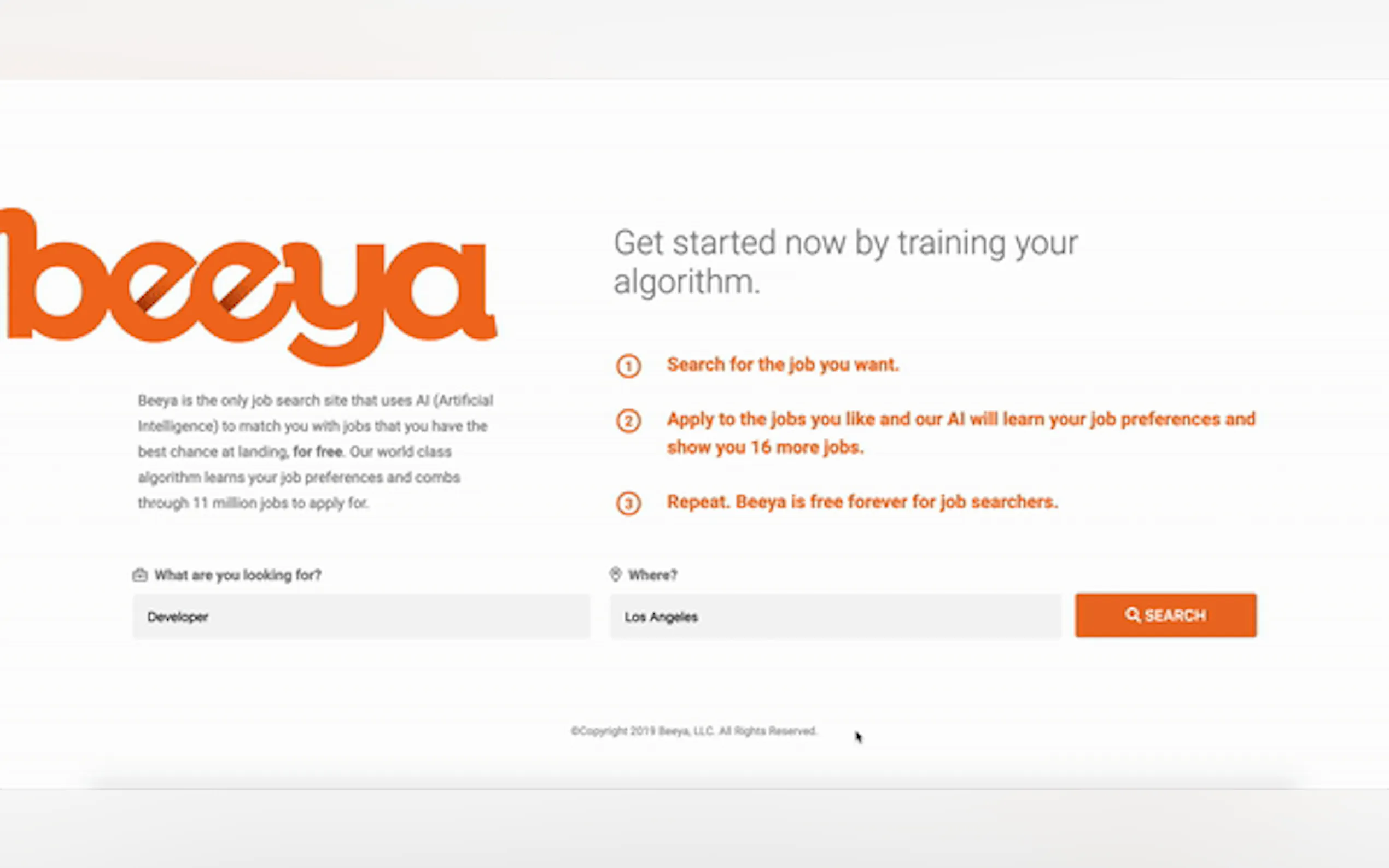 Screenshot 3 of Beeya AI Job Search & Match Scoring