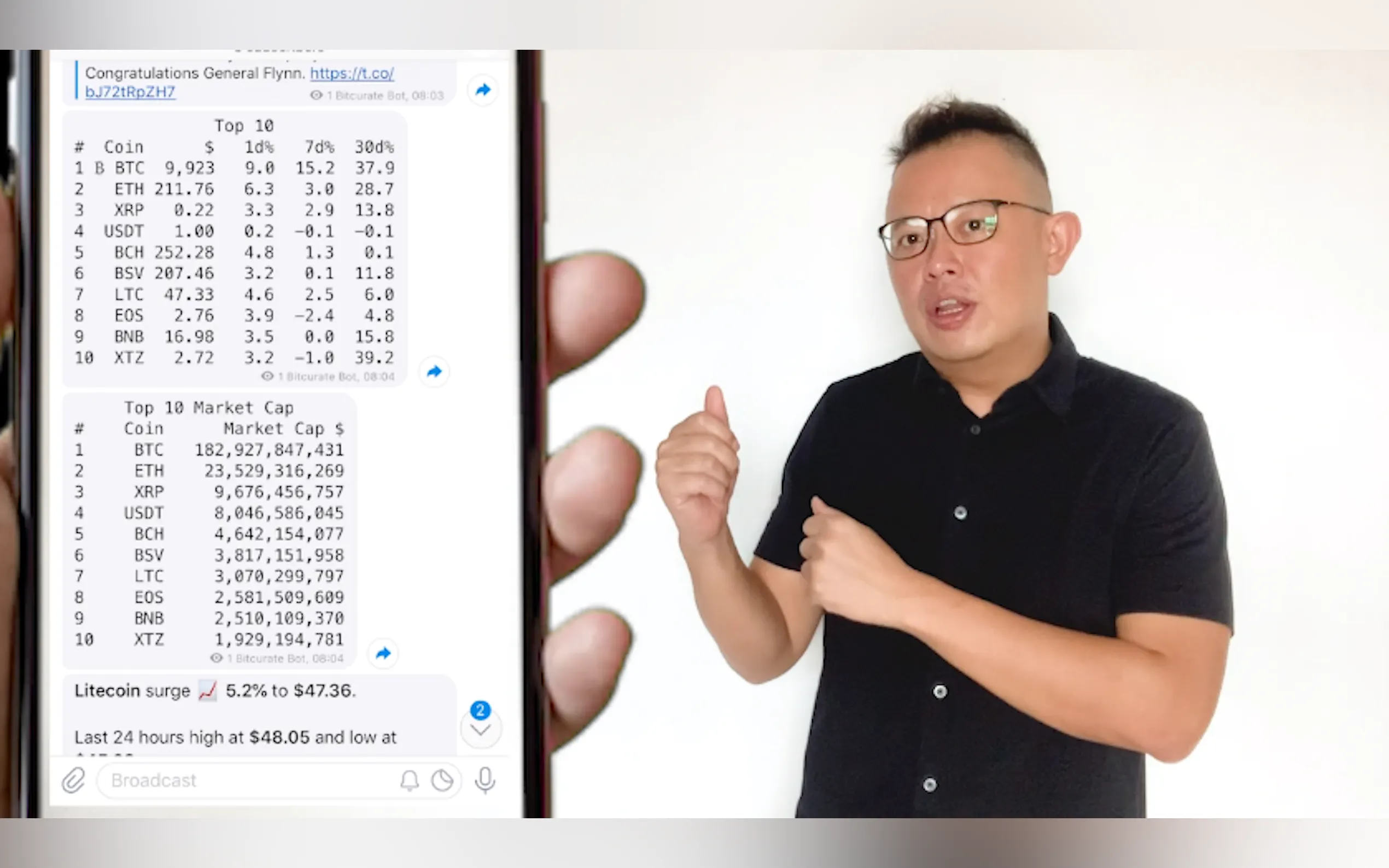 Screenshot 3 of Bitcurate LIVEFEED