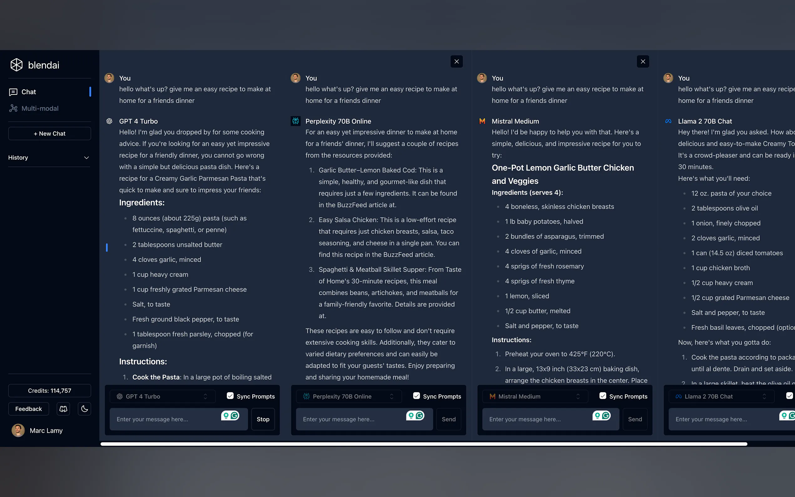 Screenshot 3 of Blend AI