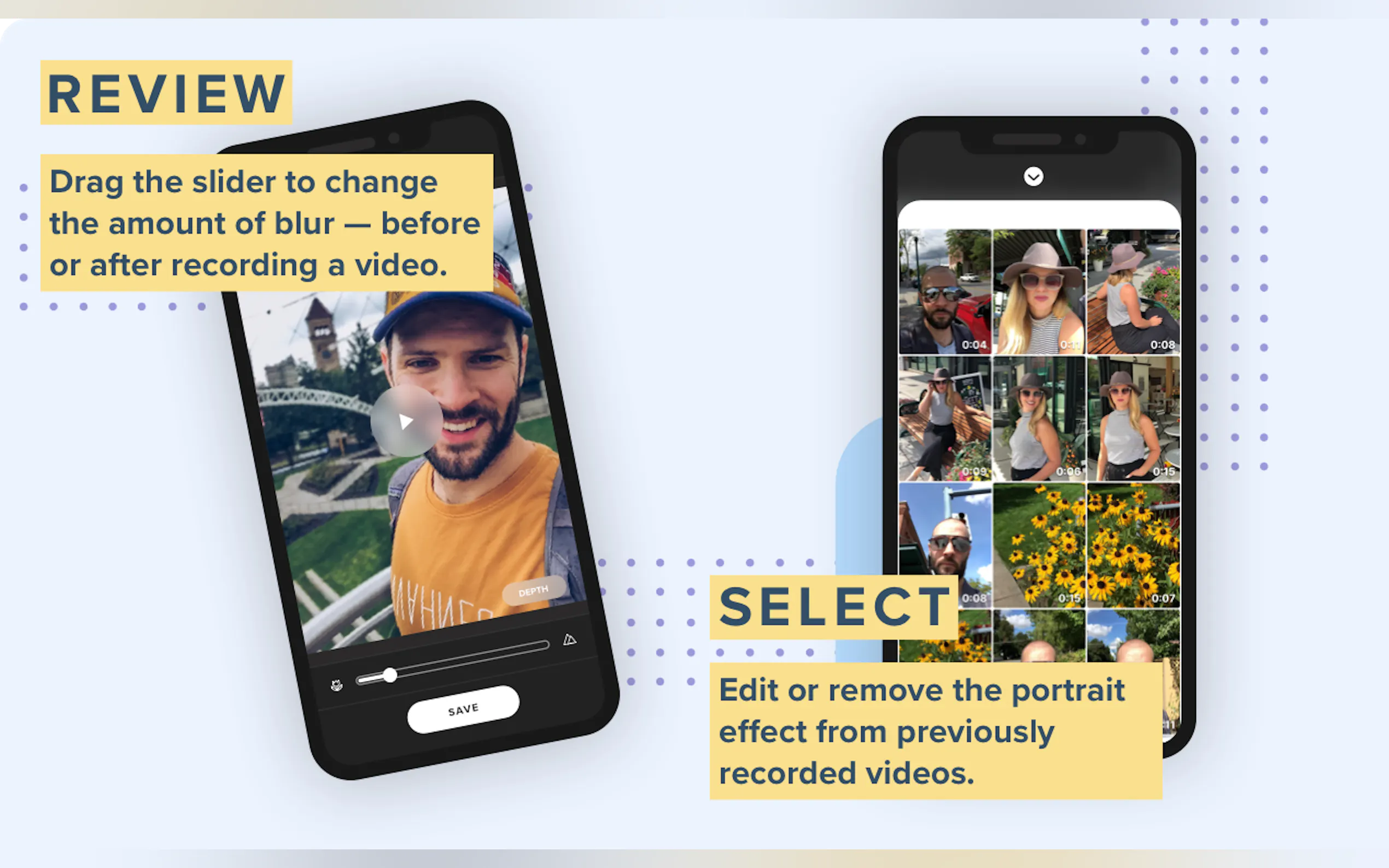 Screenshot 2 of BOCA - Portrait Mode Videos