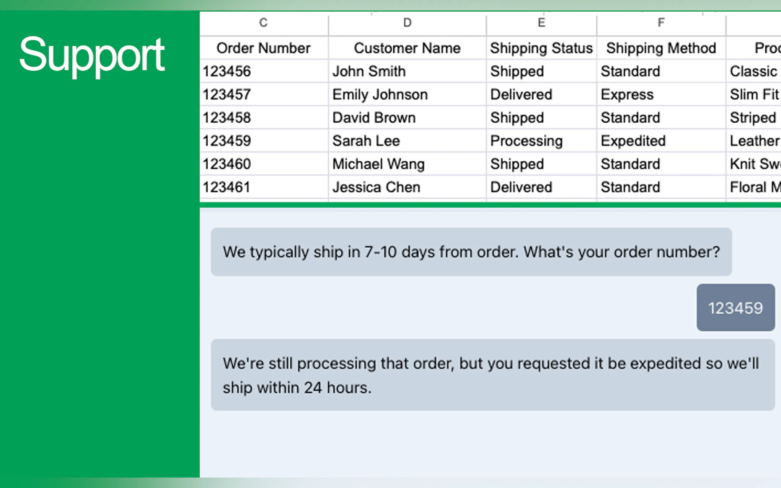 Screenshot 4 of Botsheets DB