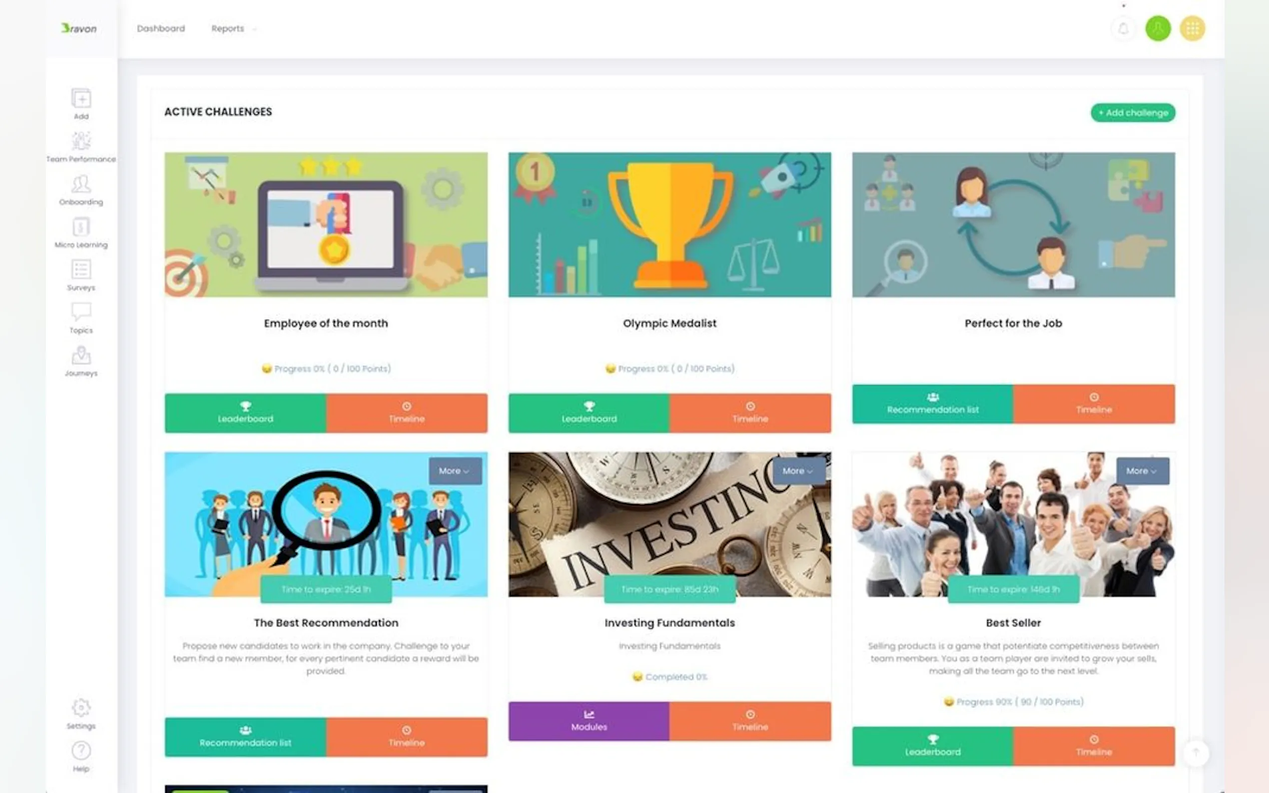 Screenshot 8 of Bravon - Business Gamification Platform