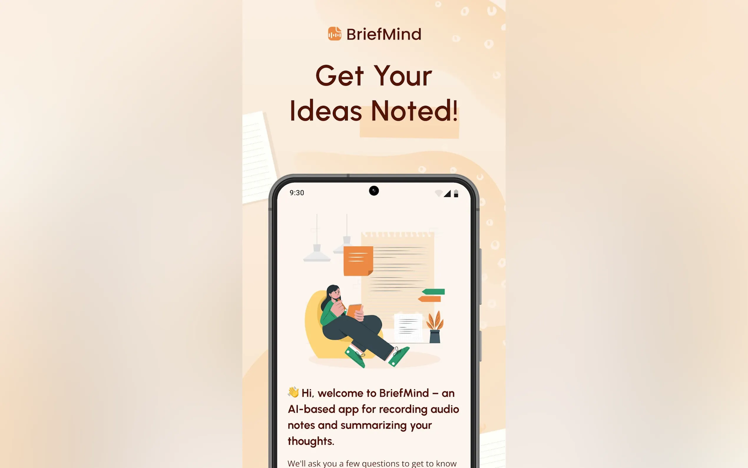 BriefMind: AI Voice Memos