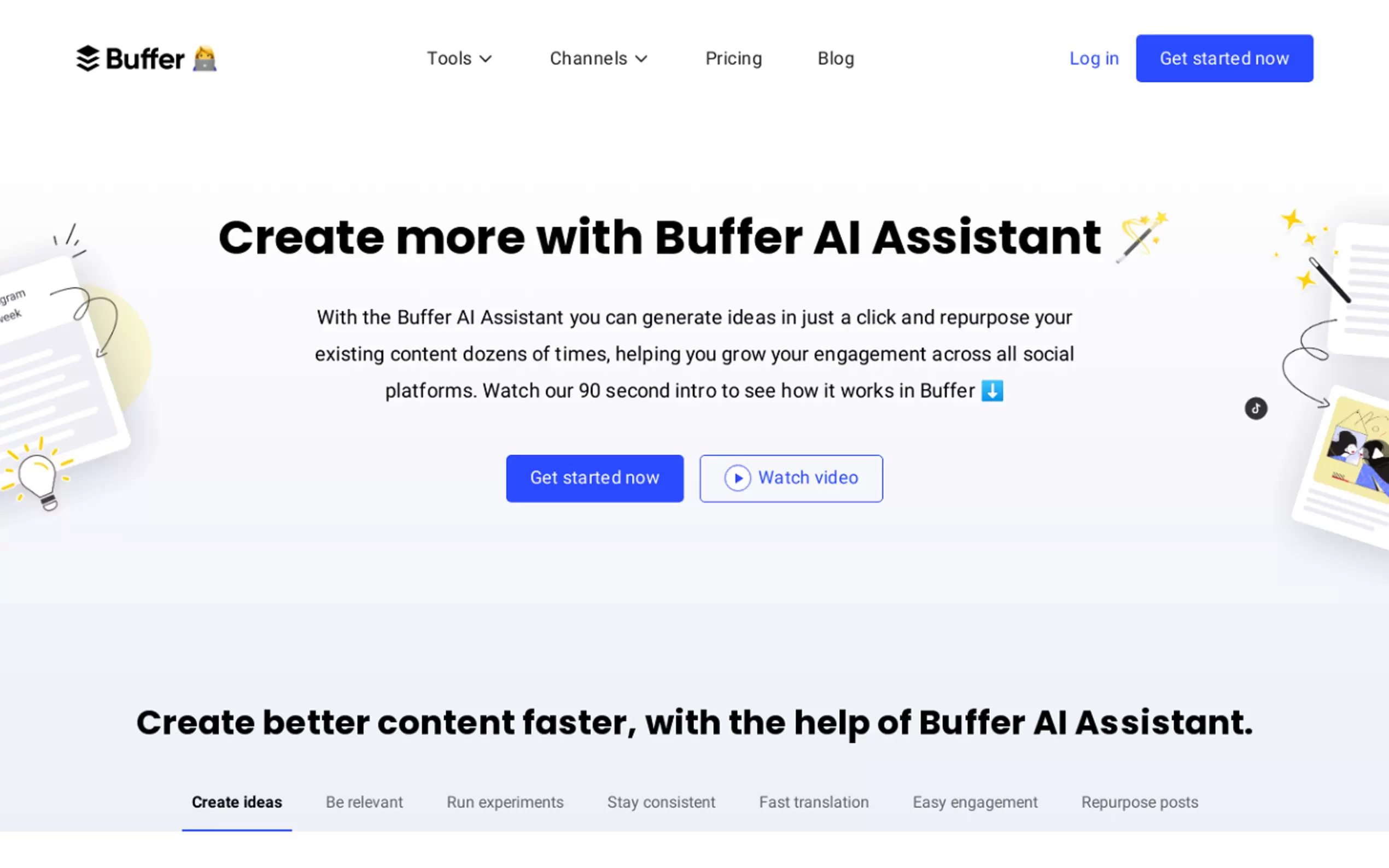 Buffer AI assistant