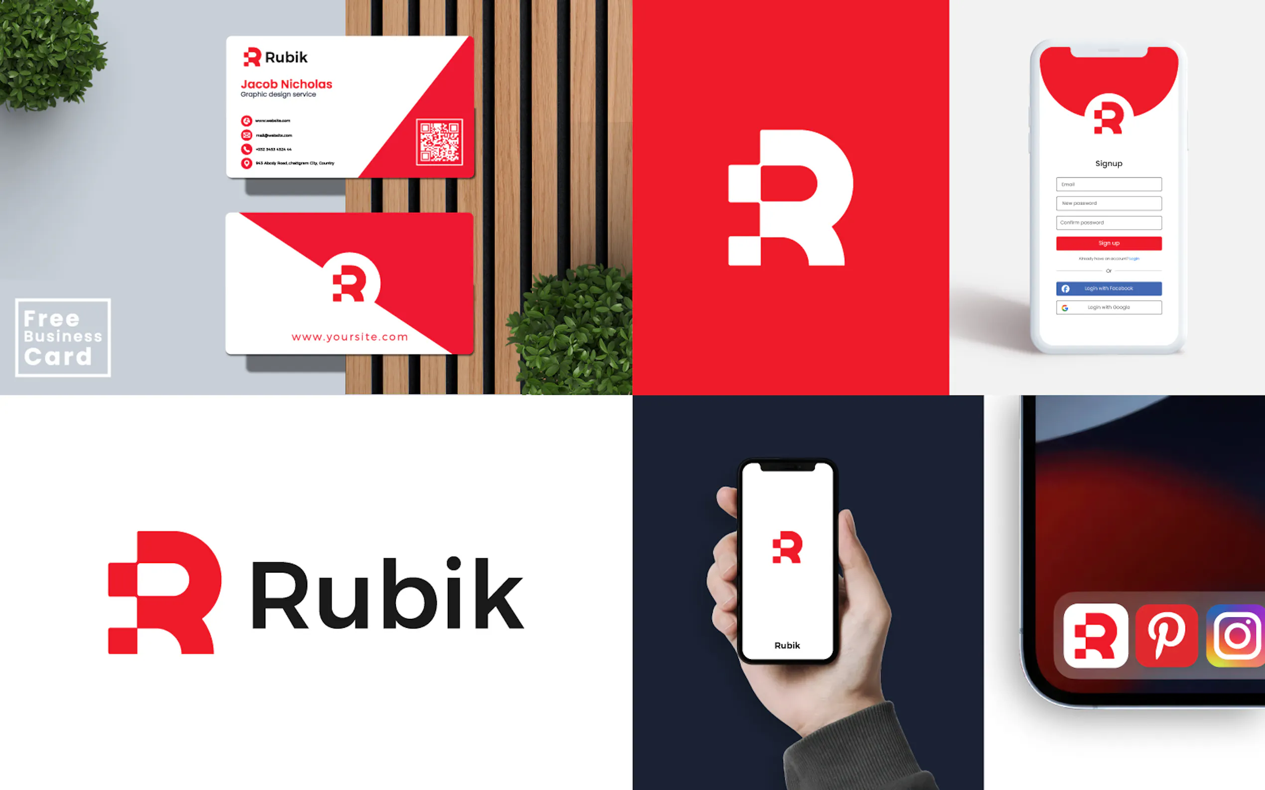 Business logo and Business card design