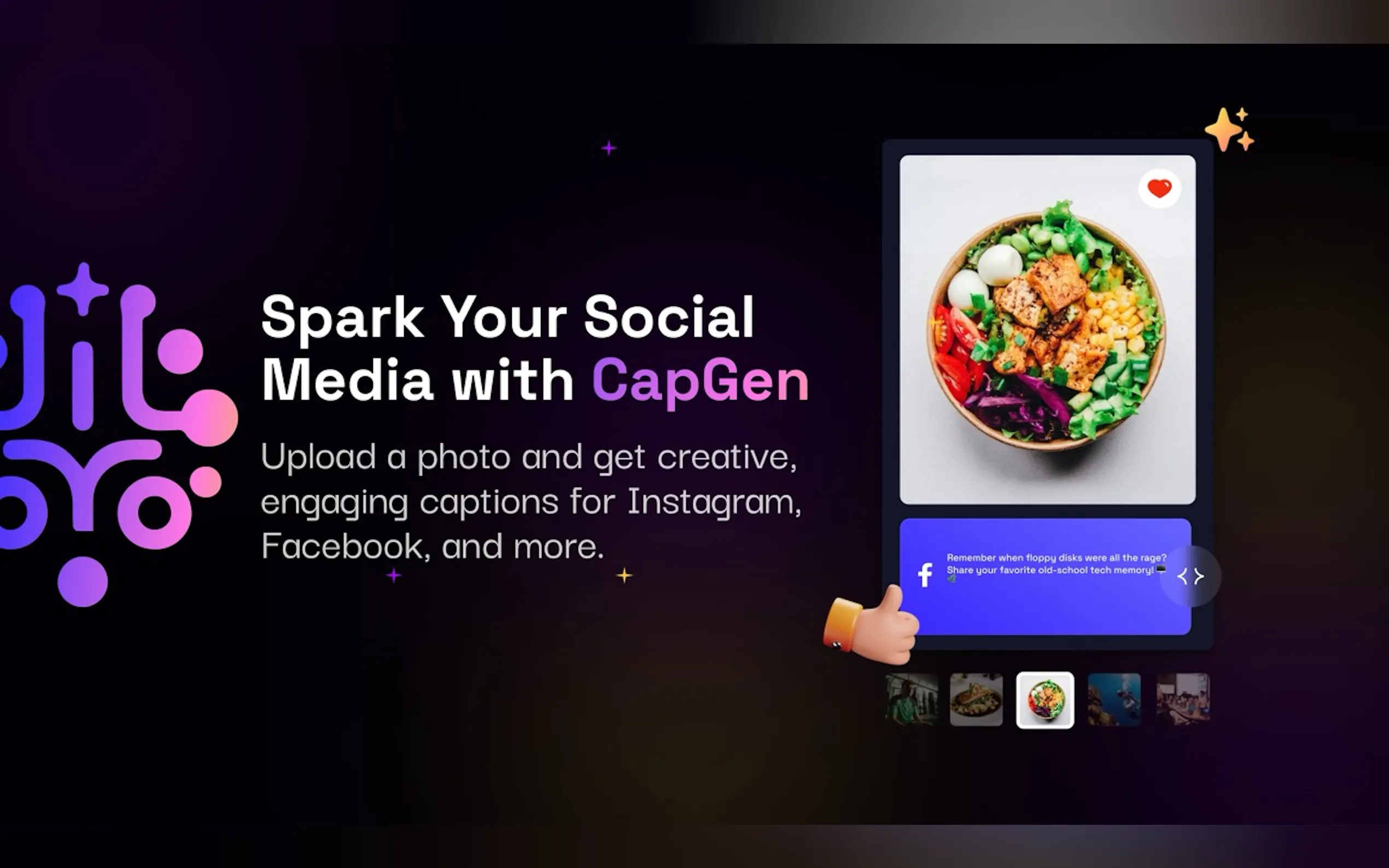 CapGen AI Captions for Instagram