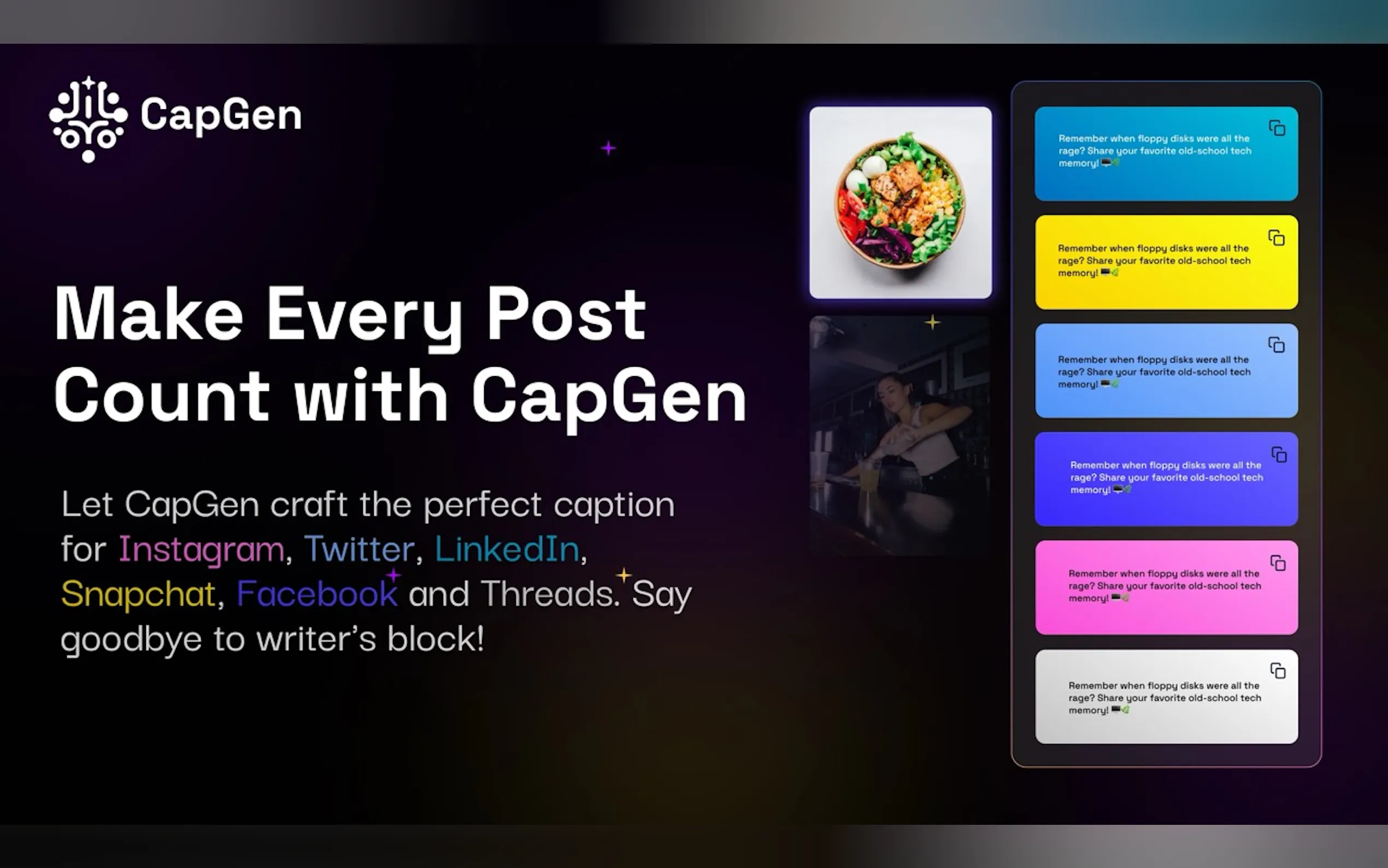 Screenshot 3 of CapGen AI Captions for Instagram