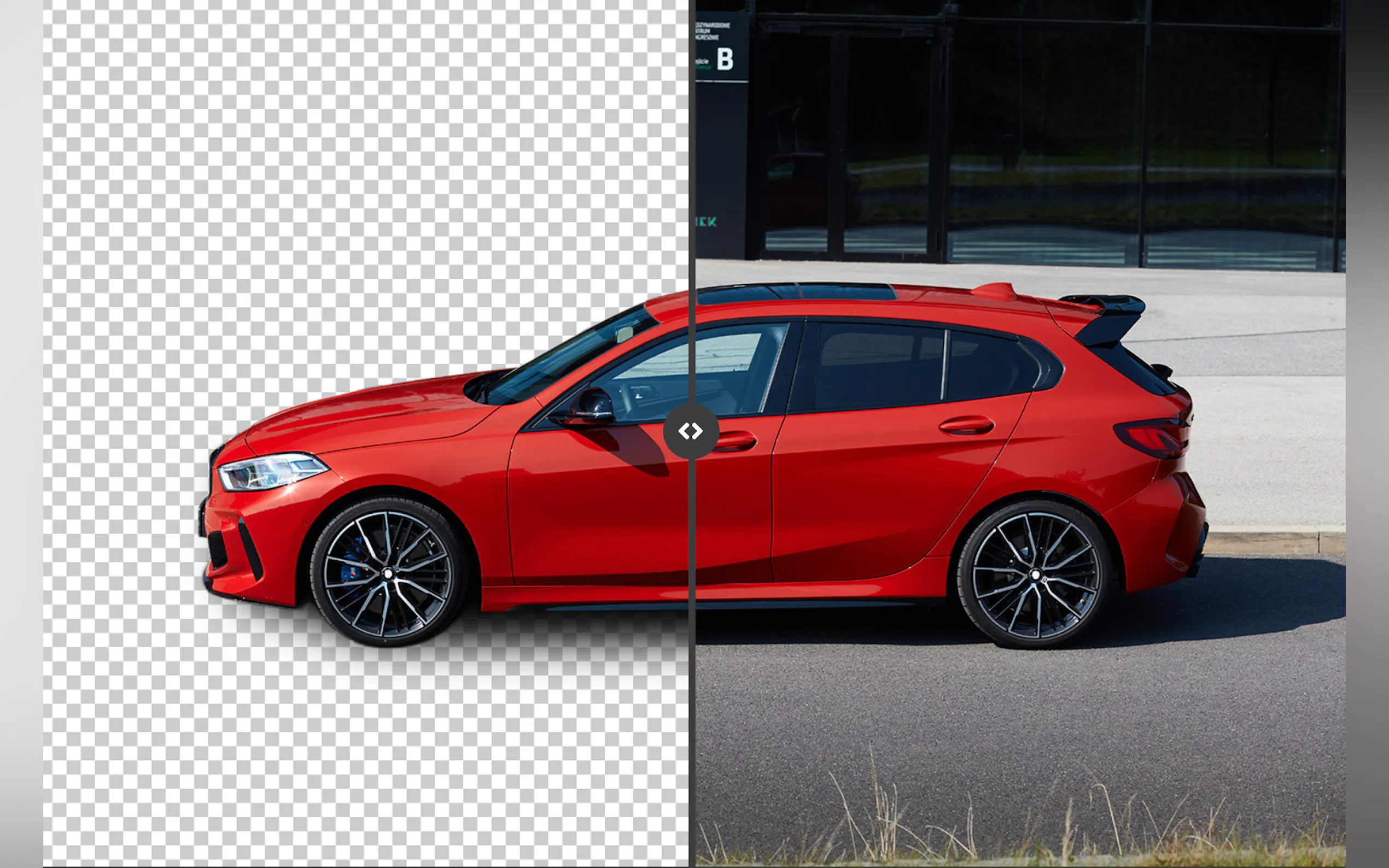Screenshot 2 of Car Background Removal API