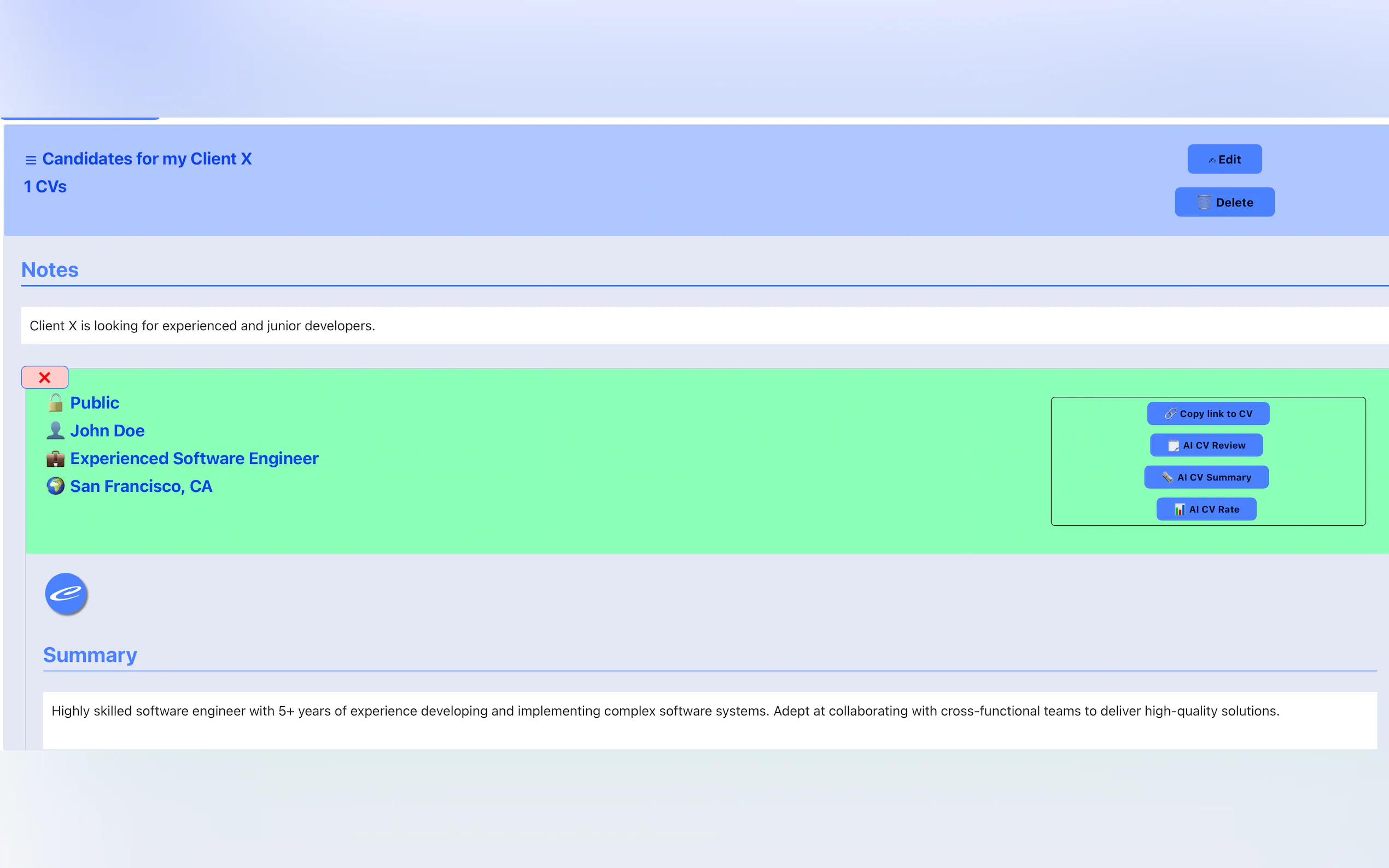 Screenshot 11 of CatchyCV