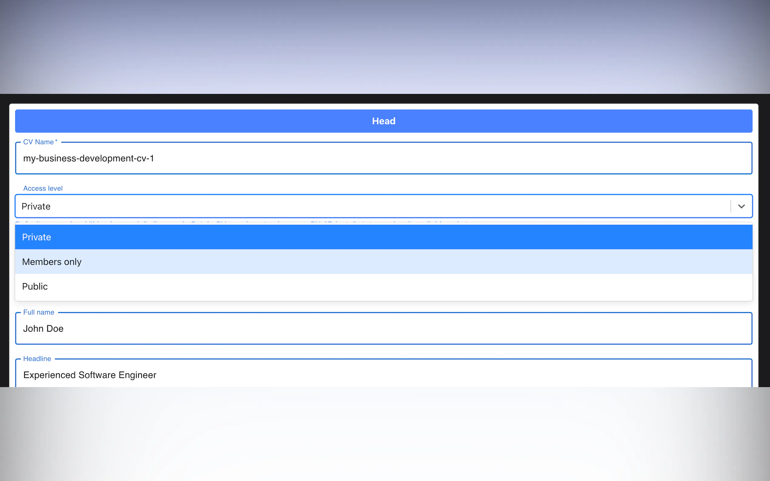Screenshot 3 of CatchyCV