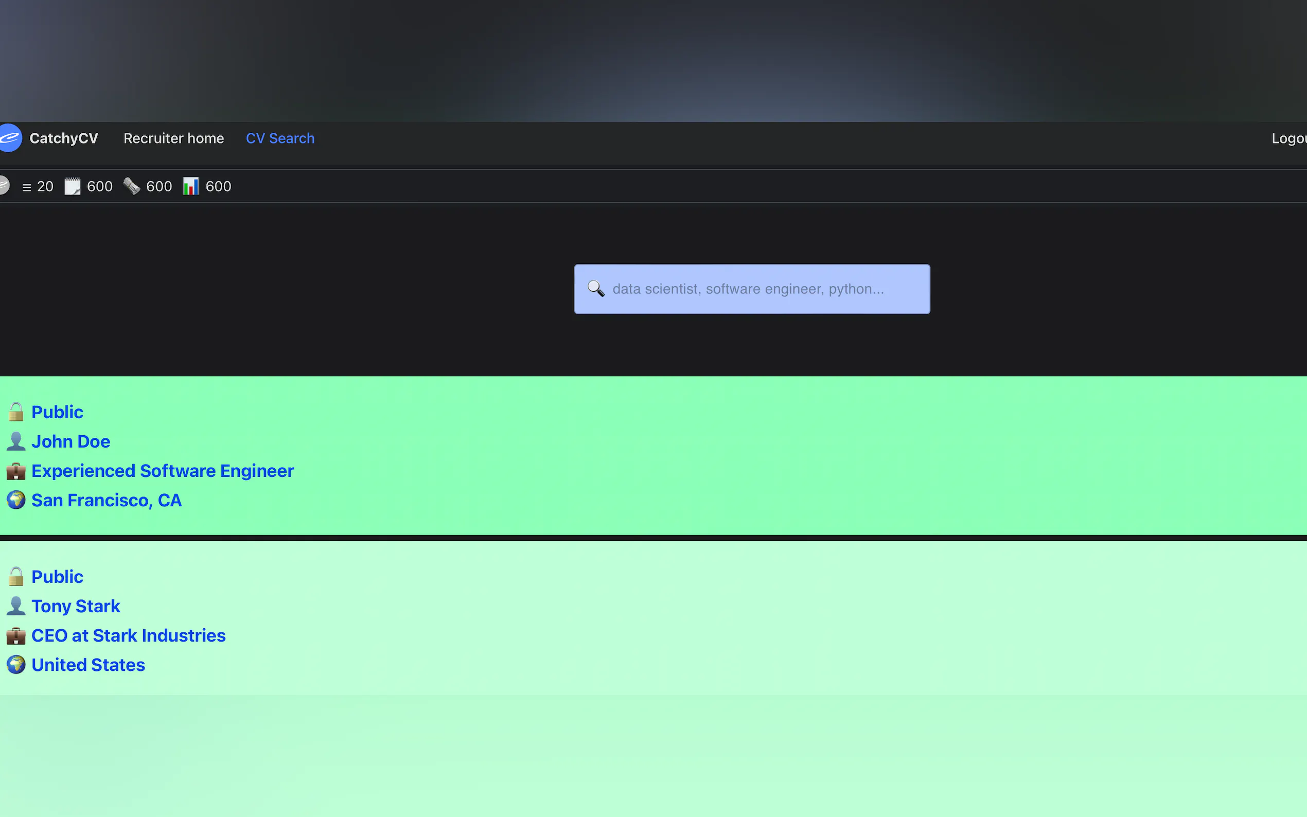 Screenshot 7 of CatchyCV