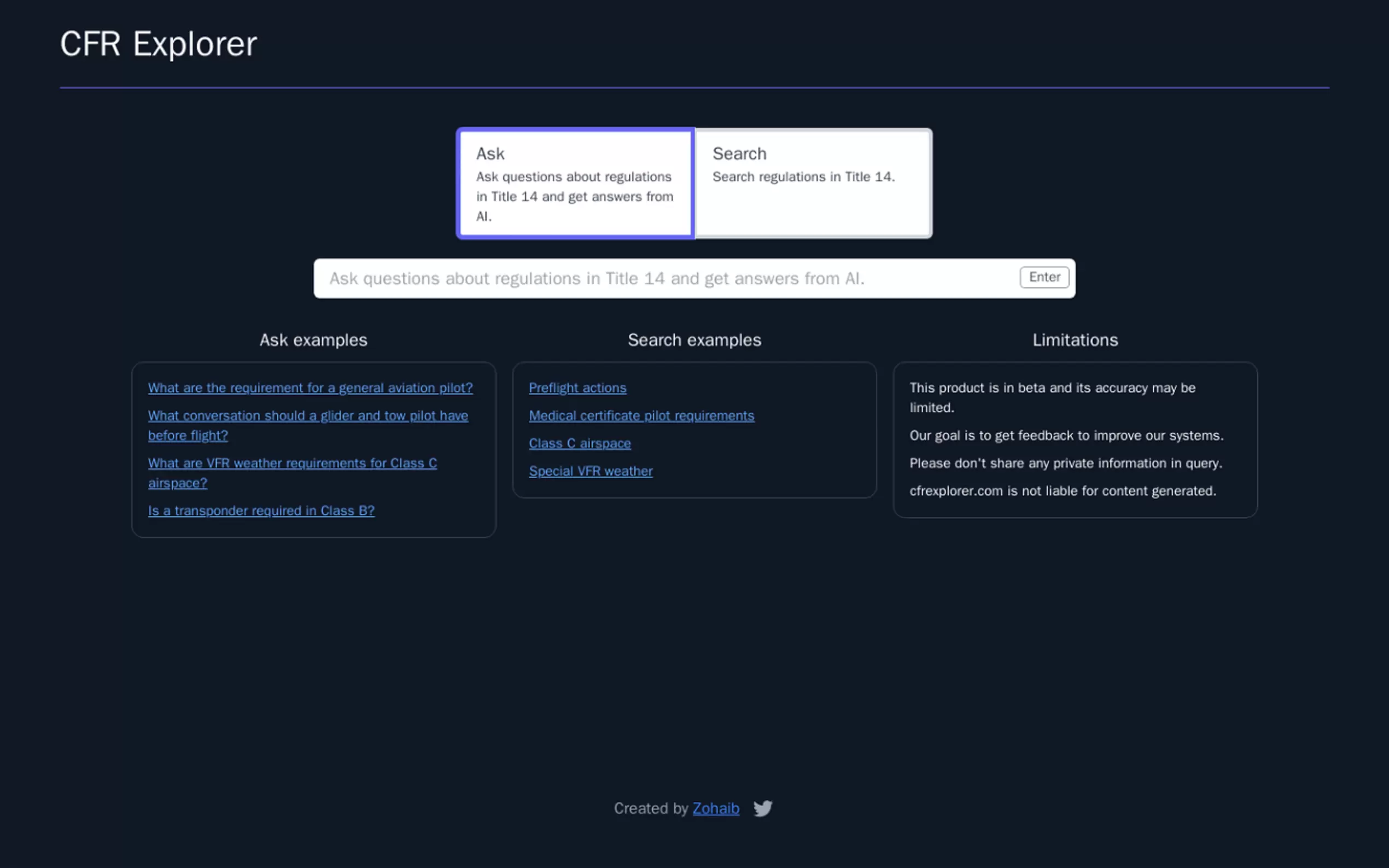 CFRexplorer