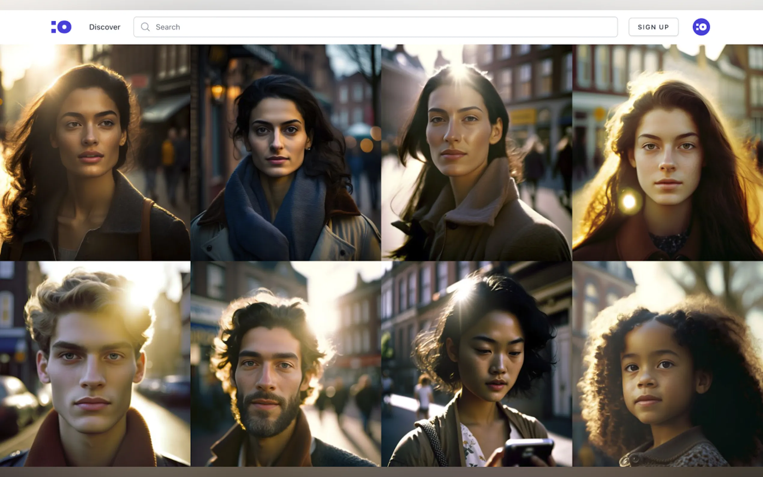 Screenshot 4 of cgfaces.com