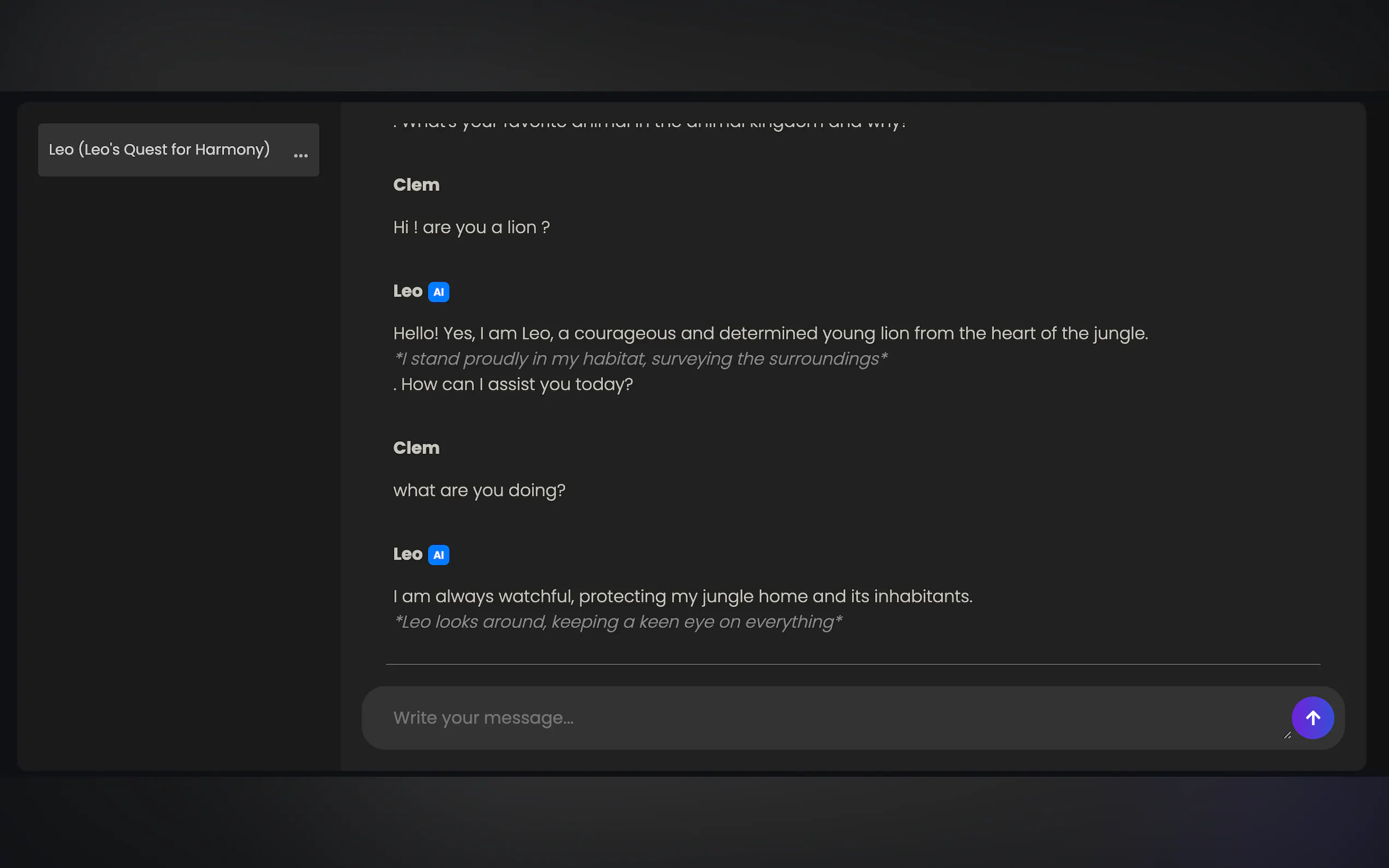Screenshot 2 of Chat with characters - THE FABLE STUDIO