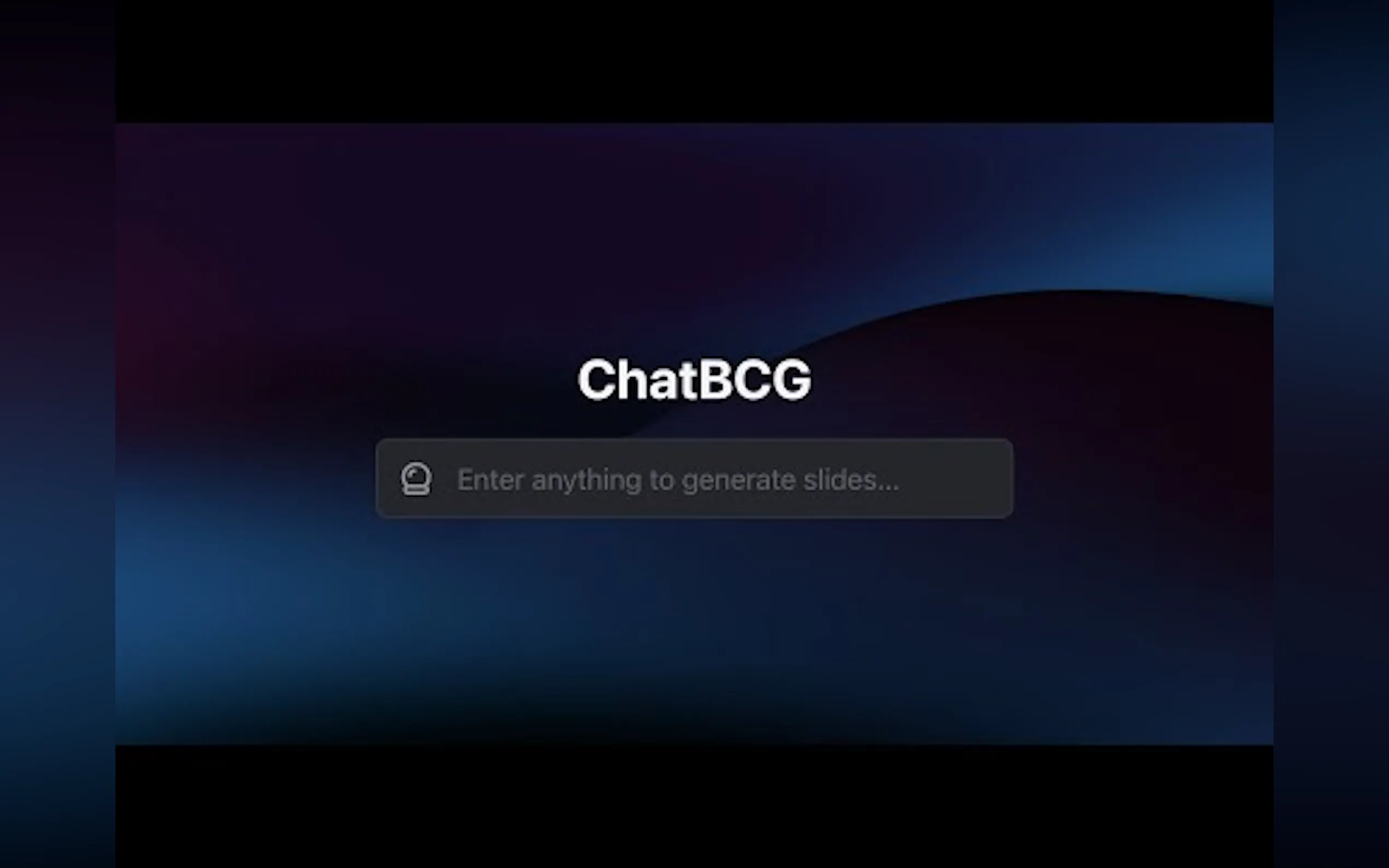 ChatBA: Generative AI for Slides