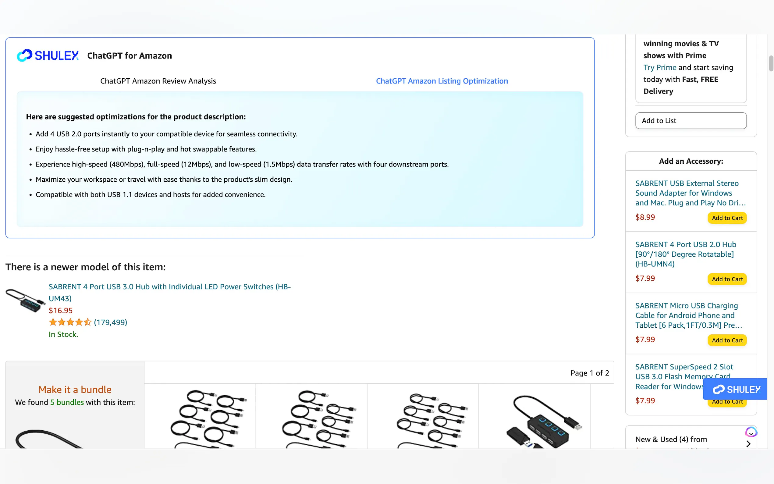 Screenshot 4 of ChatGPT for Amazon - Shulex VOC