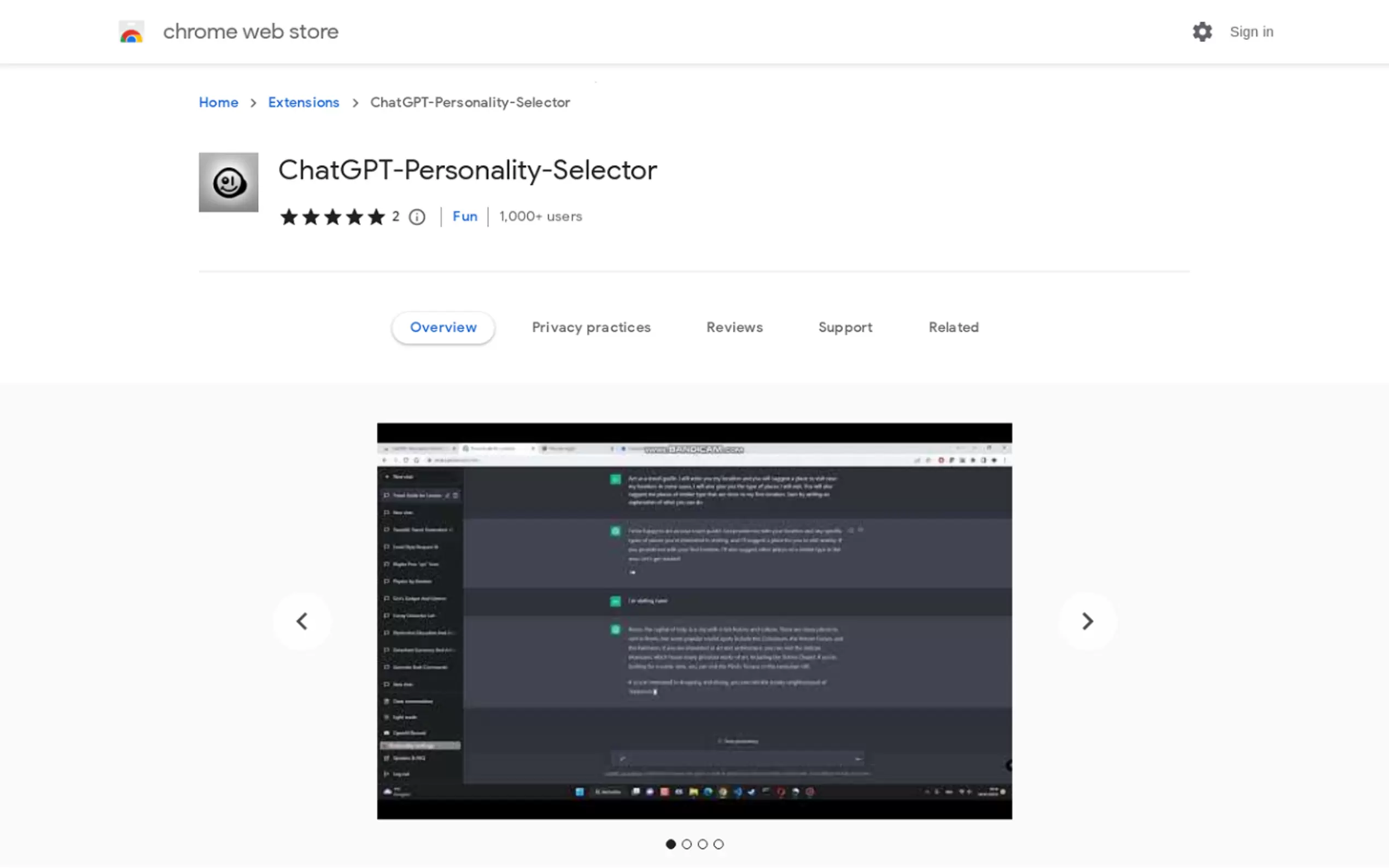 ChatGPT-Personality-Selector