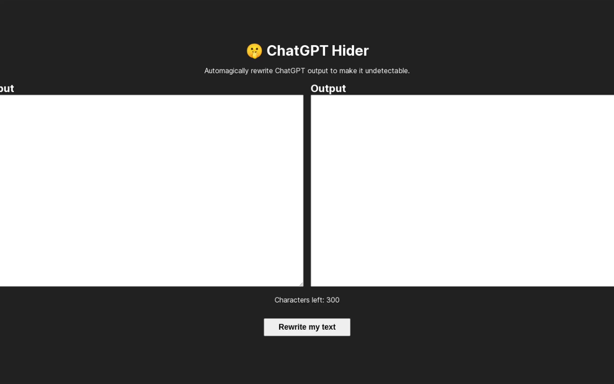 Chatgpthider