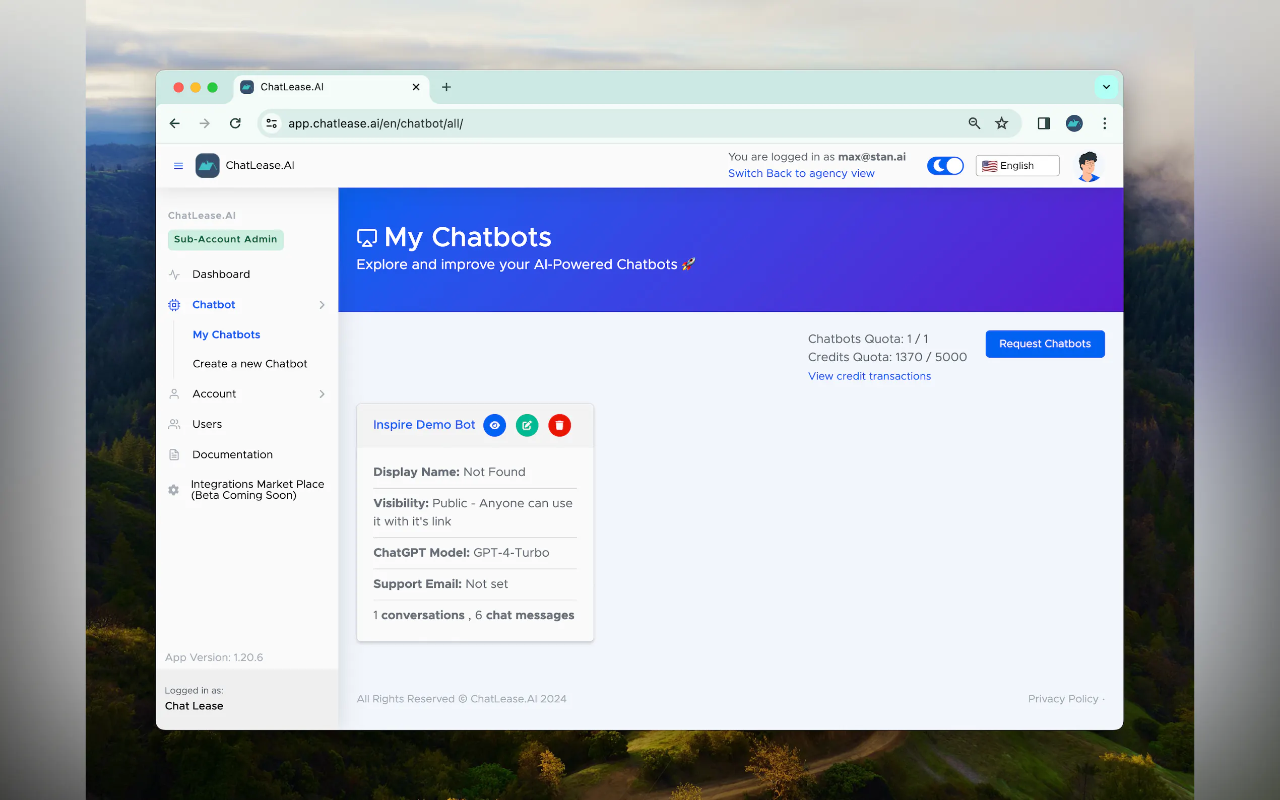 Screenshot 4 of Chatlease