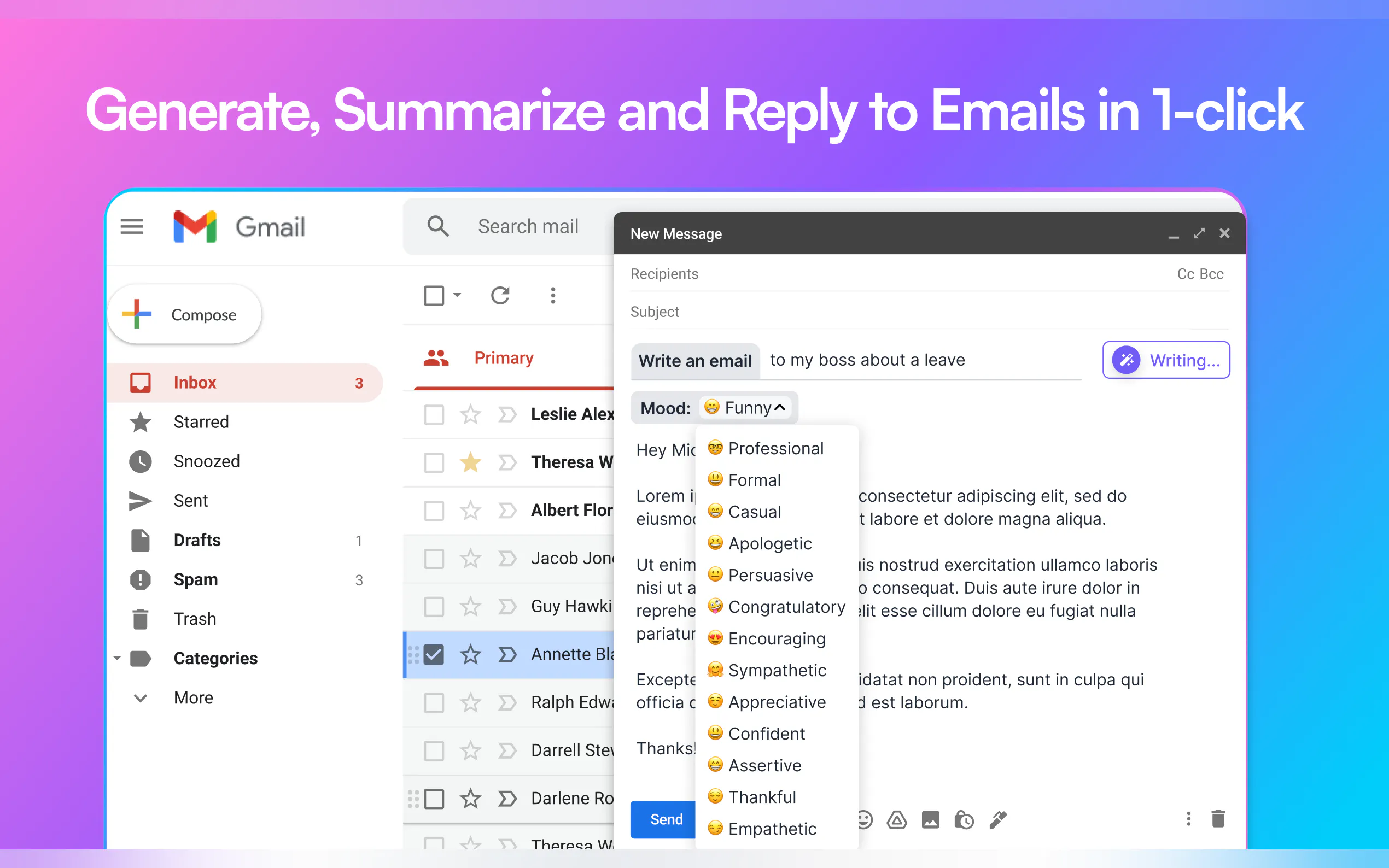 Screenshot 3 of ChatSonic - ChatGPT Chrome Extension