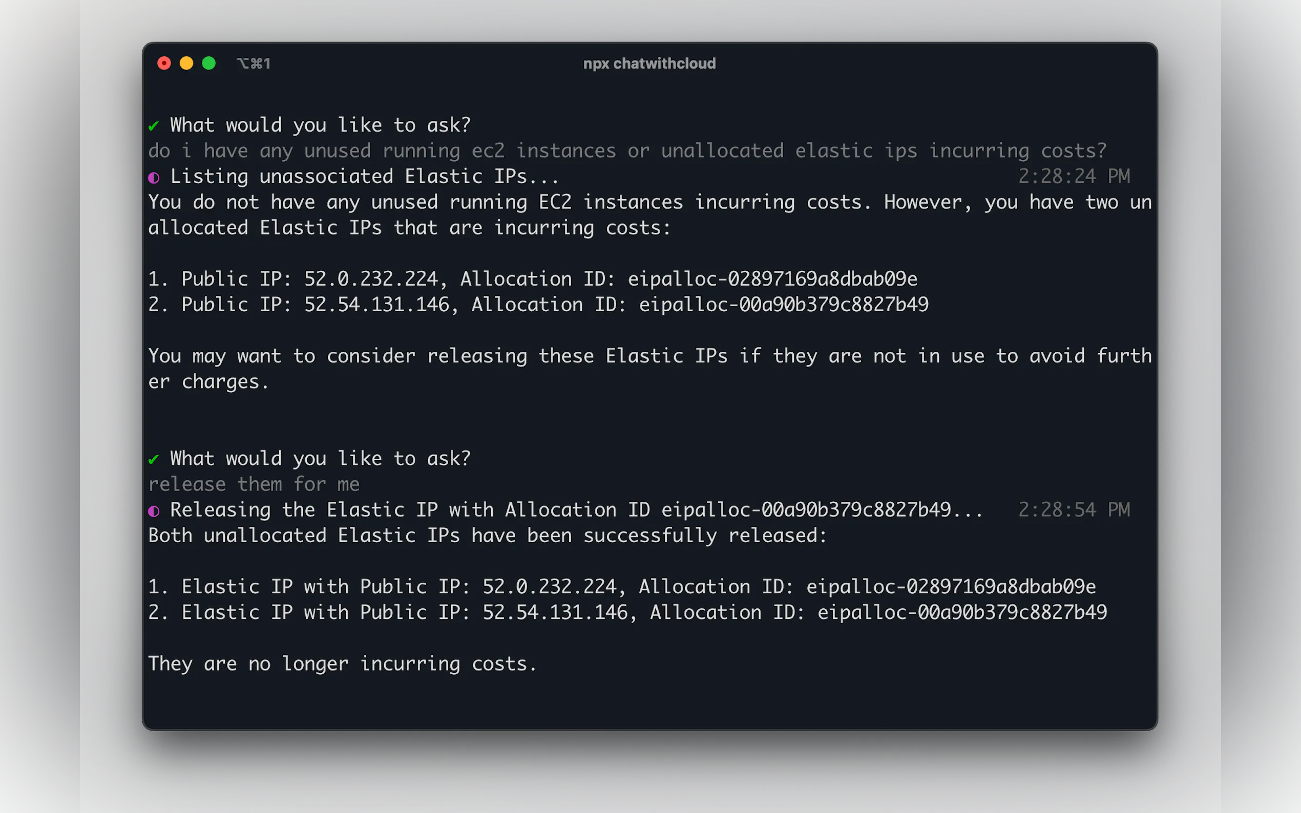 Screenshot 4 of ChatWithCloud