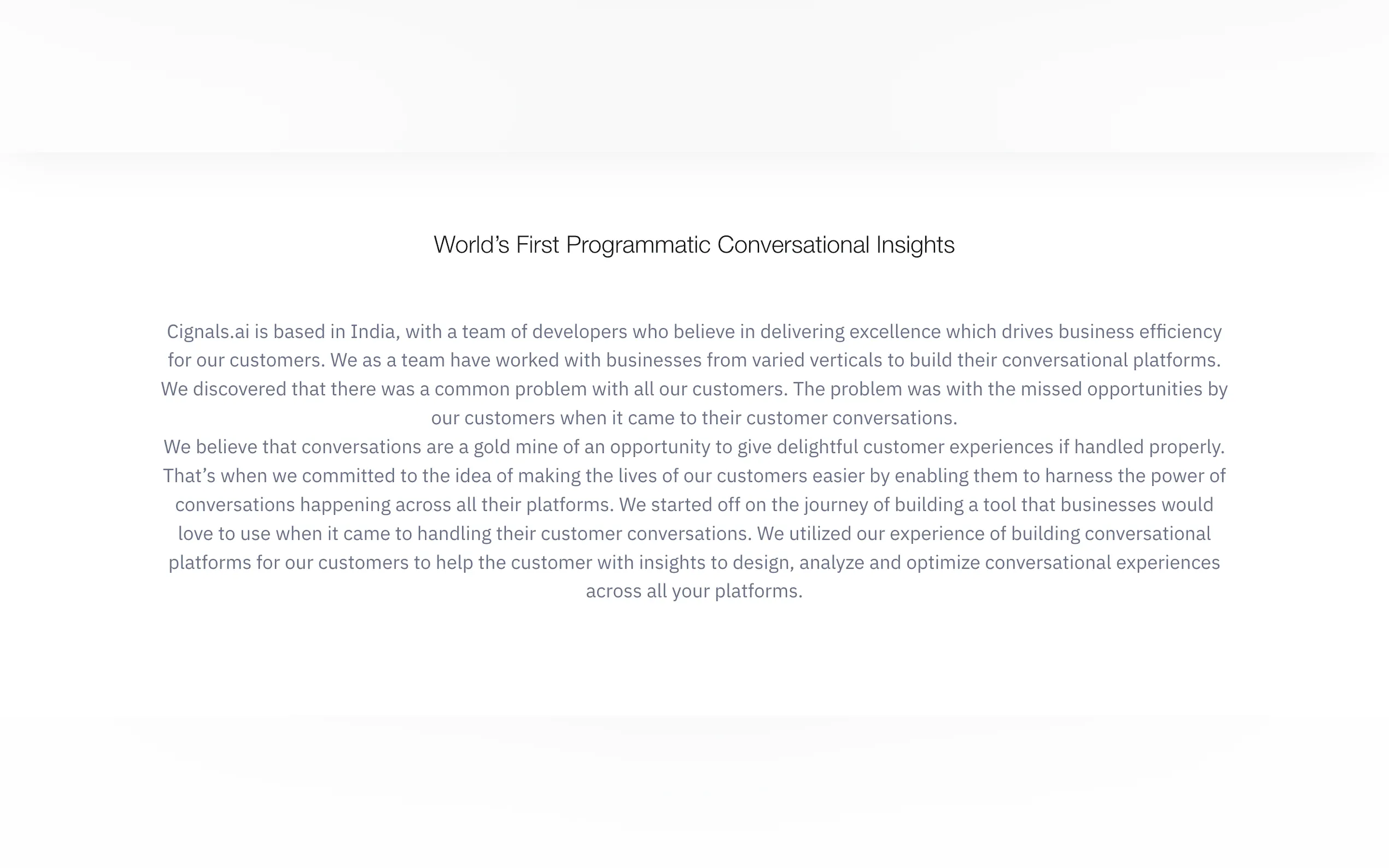 Screenshot 3 of Cignals.ai
