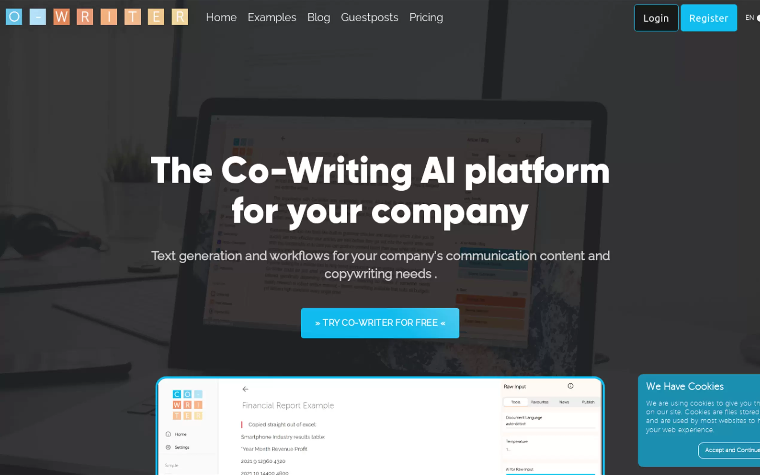 Co-Writer AI
