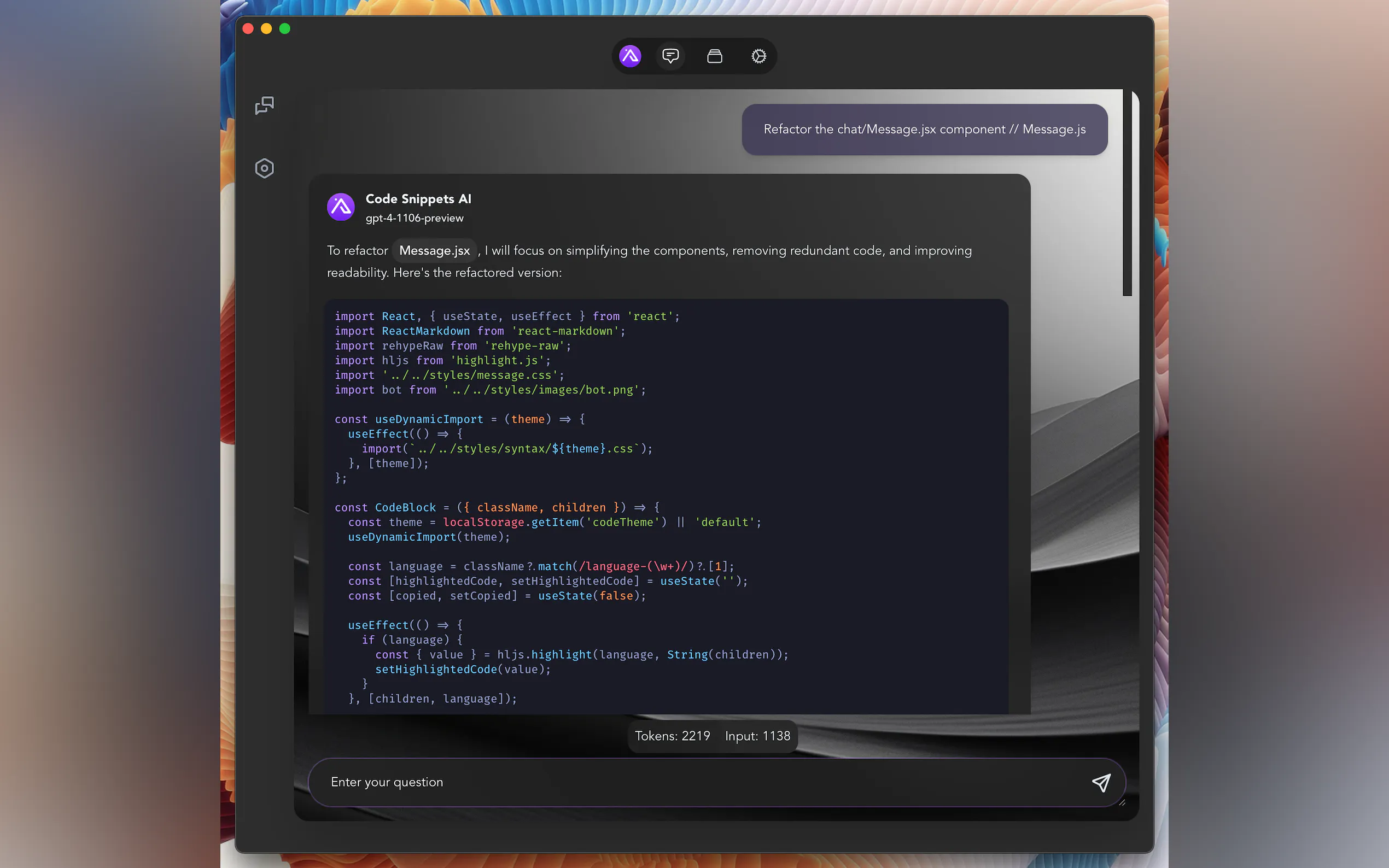 Code Snippets AI - Your Codebase + AI