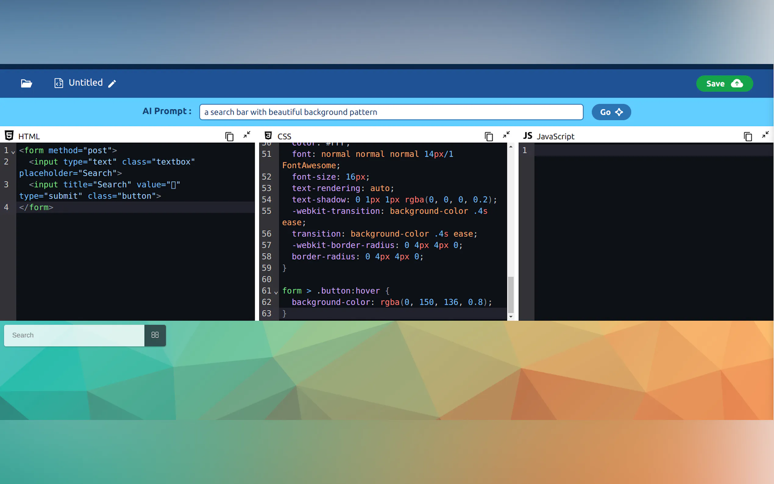 Screenshot 3 of Codelab