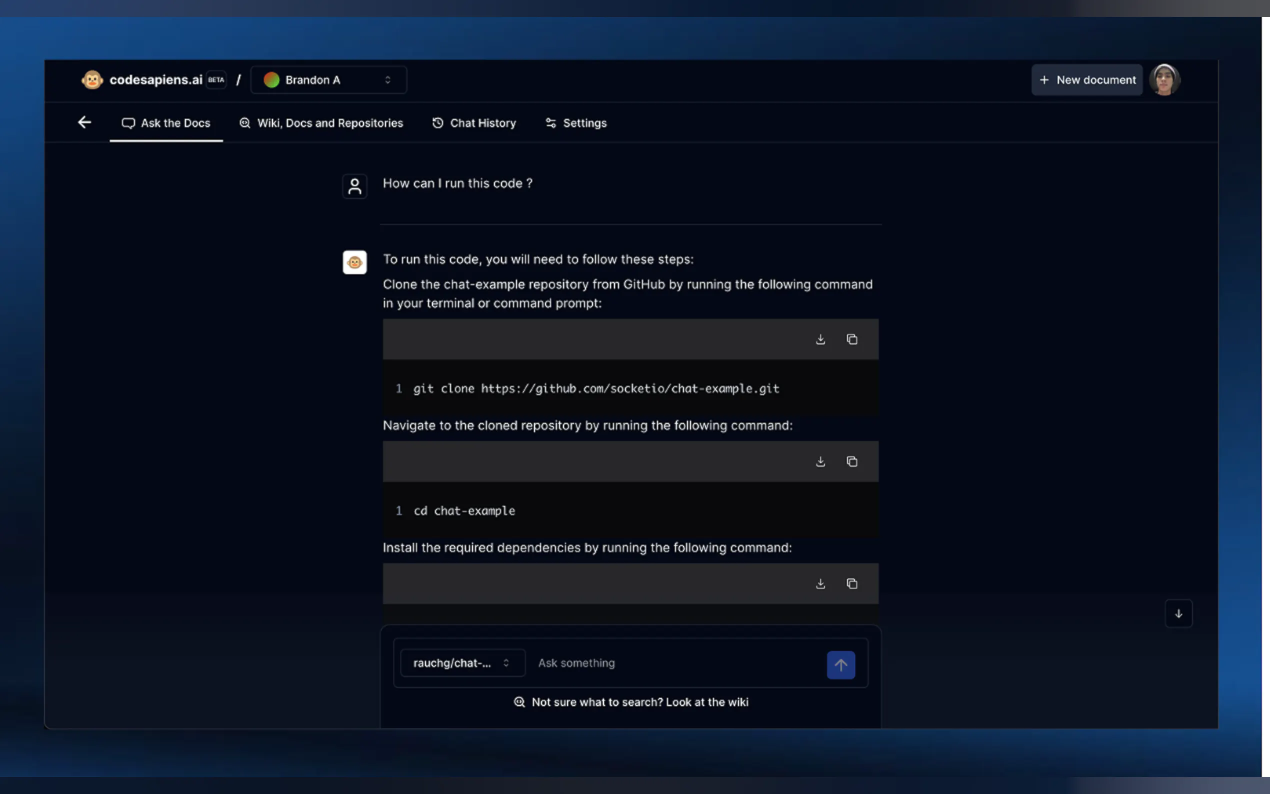 Screenshot 3 of codesapiens.ai