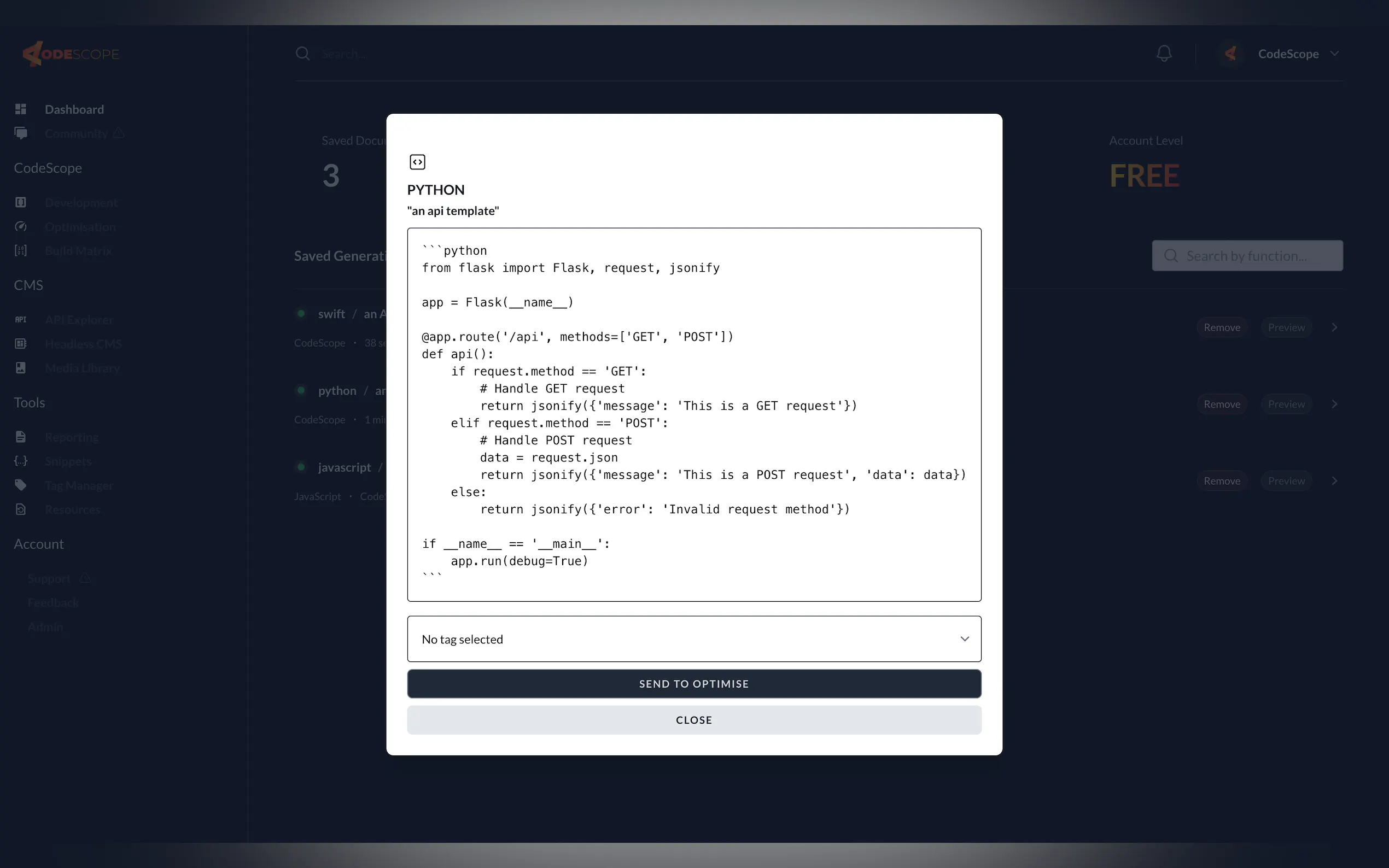 Screenshot 2 of CodeScope