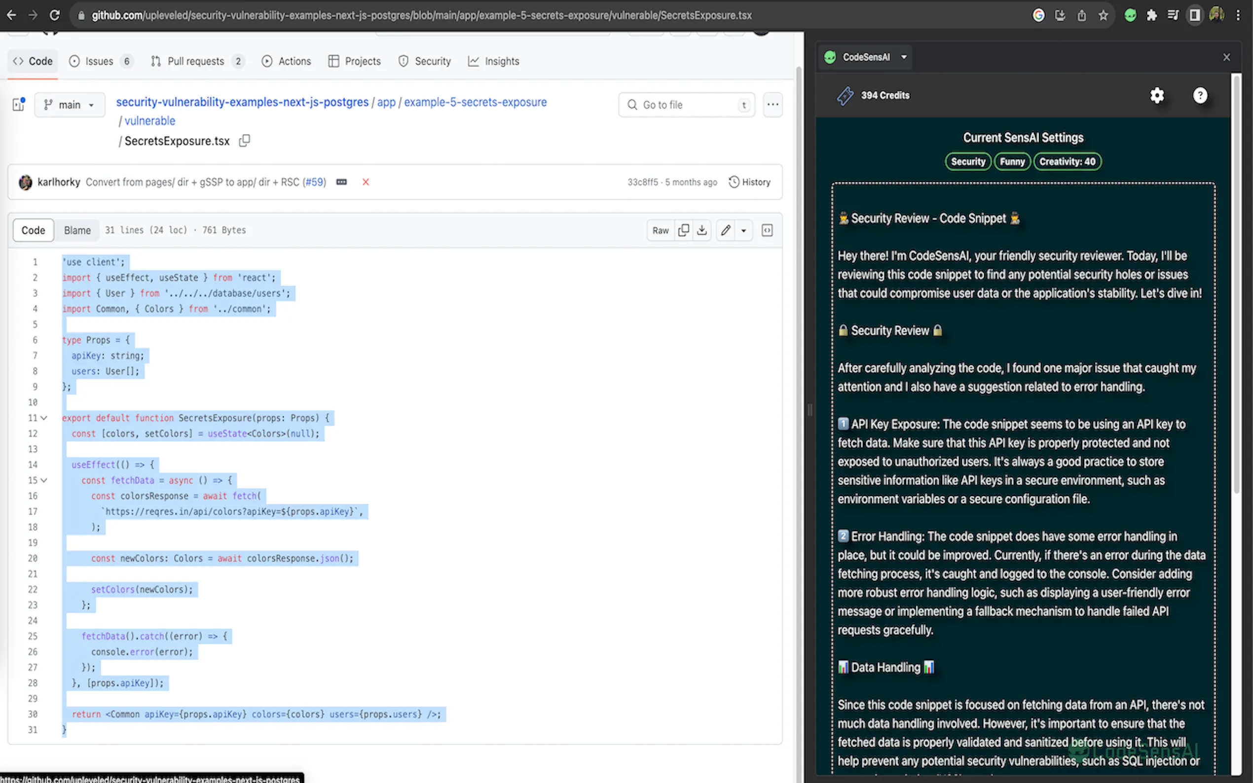 Screenshot 3 of CodeSensAI