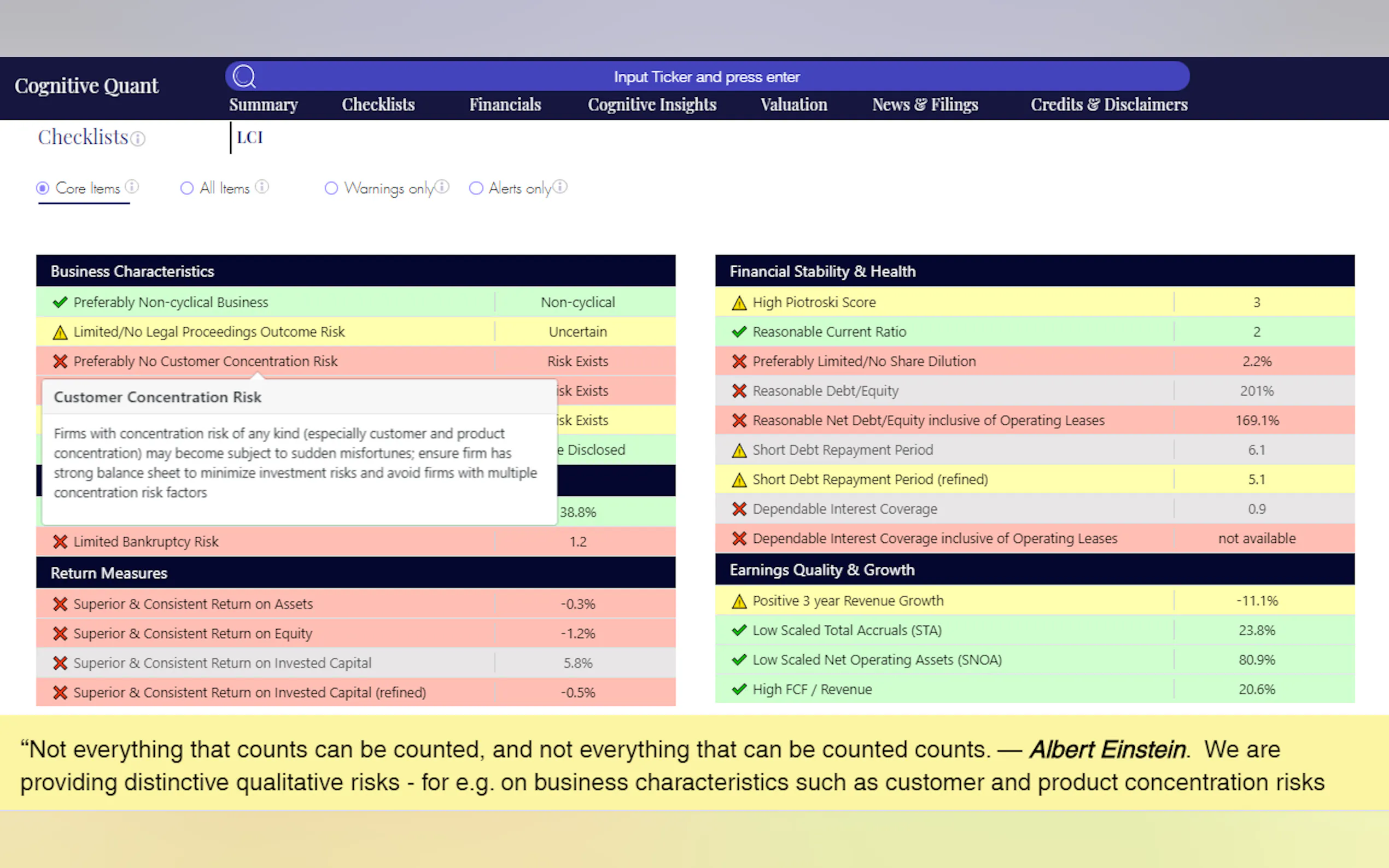 Screenshot 5 of Cognitive Quant