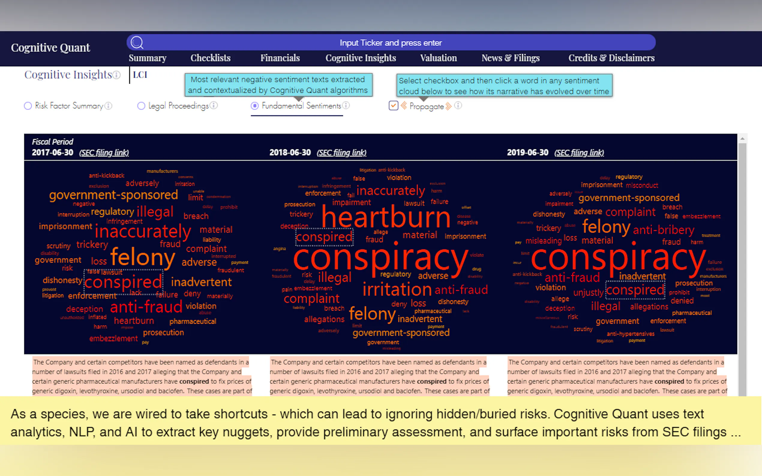 Screenshot 8 of Cognitive Quant