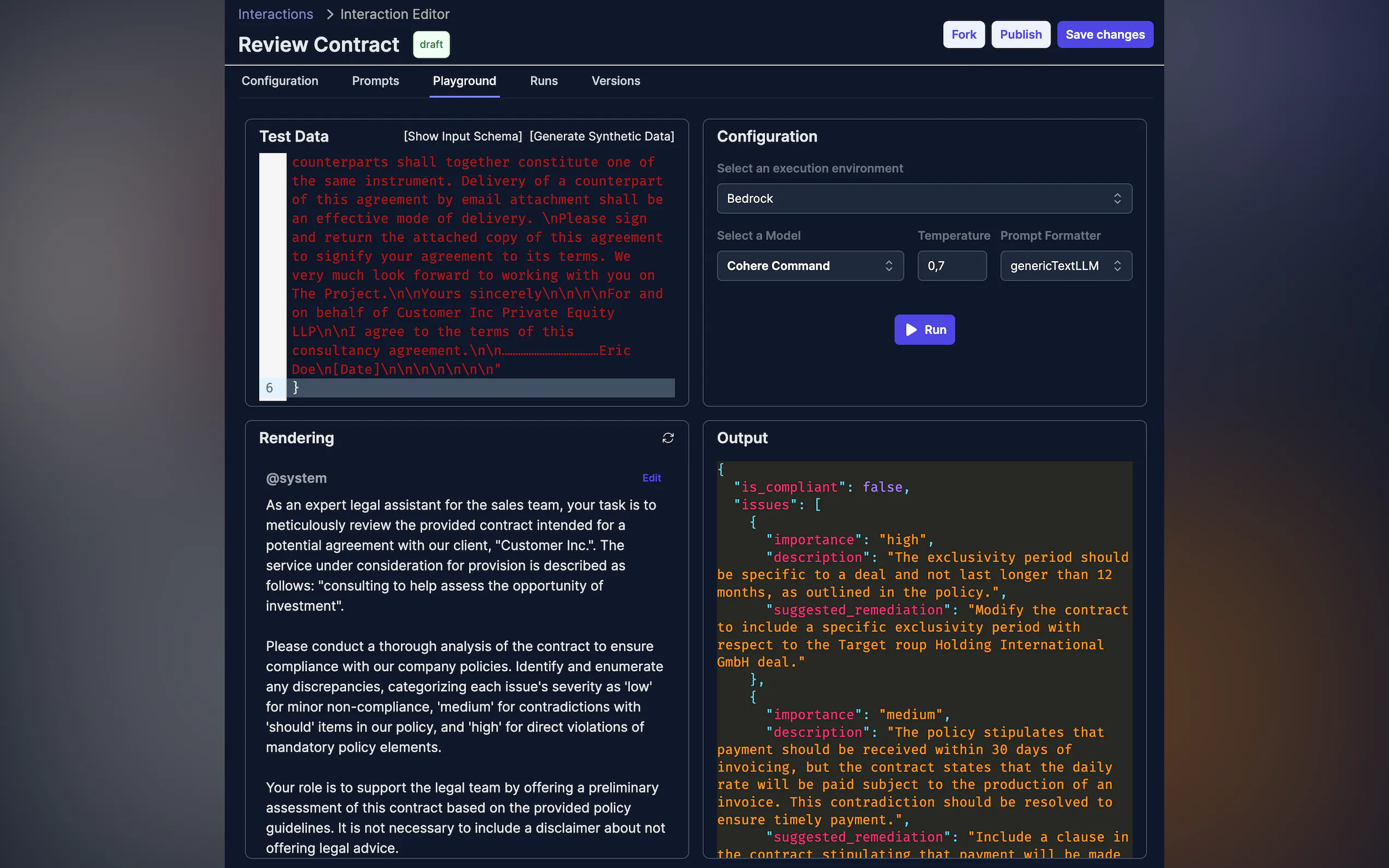 Screenshot 5 of Composable Prompts