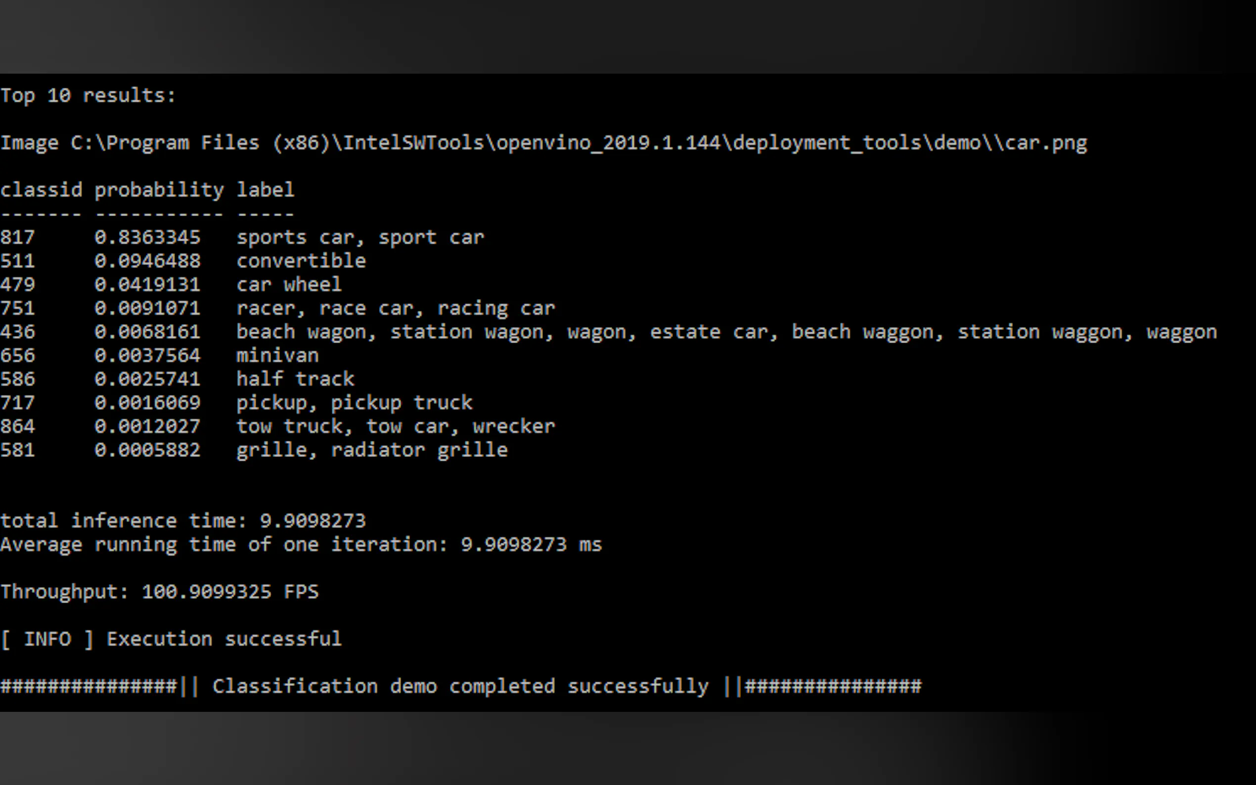 Screenshot 2 of Computer Pointer Controller