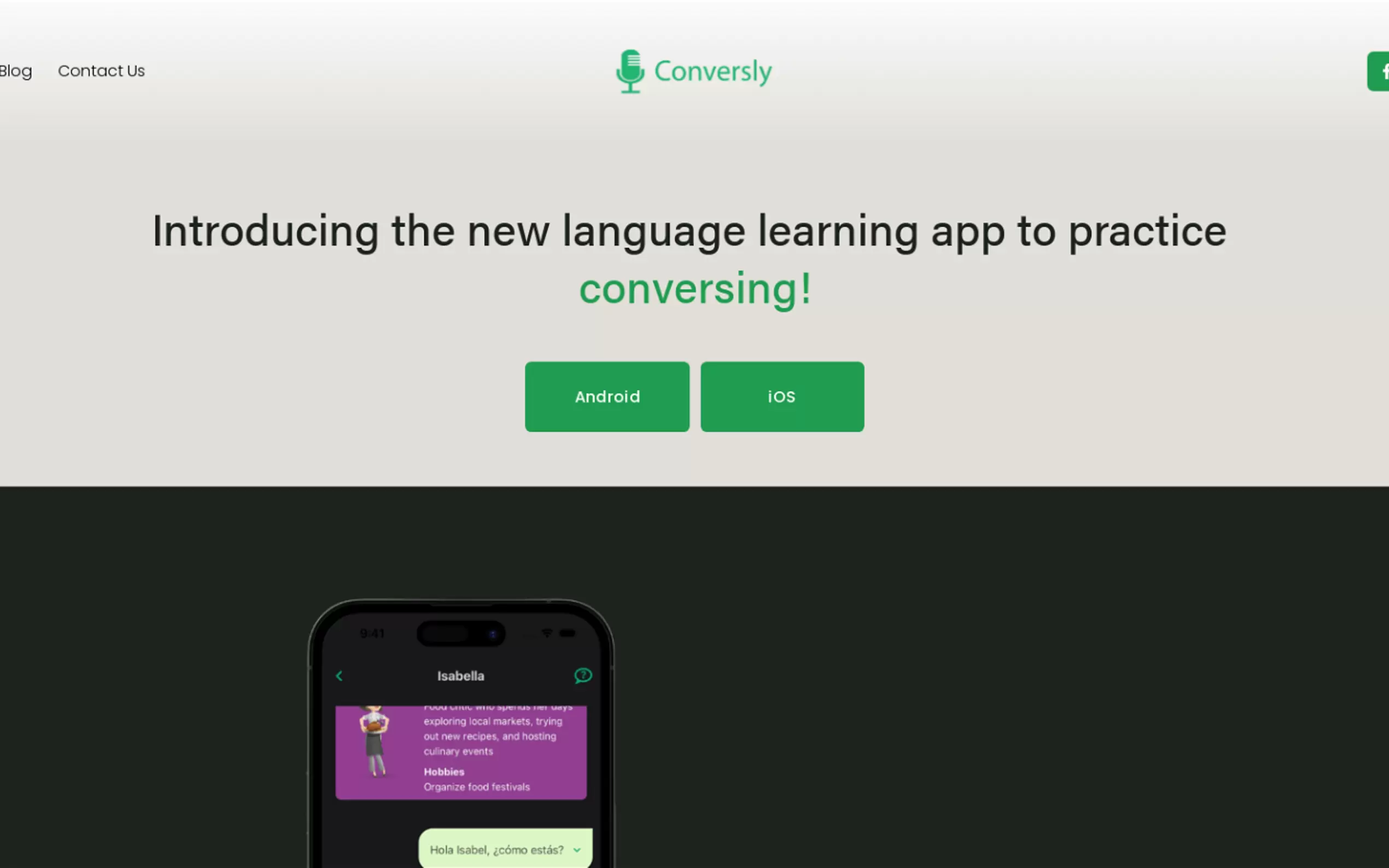 Conversly