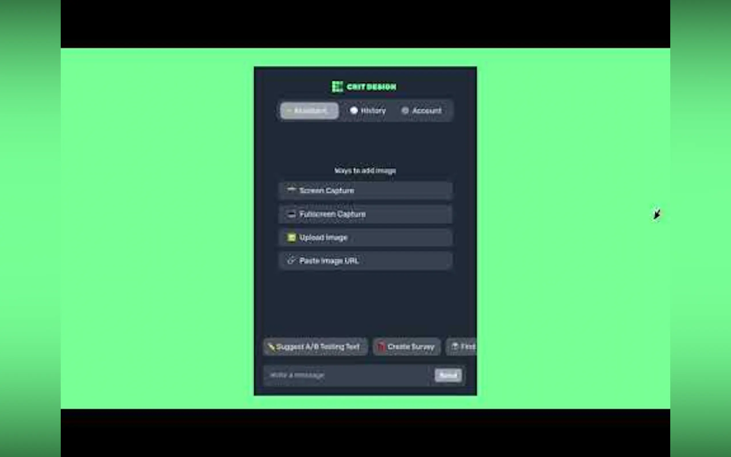 Screenshot 2 of Crit Design