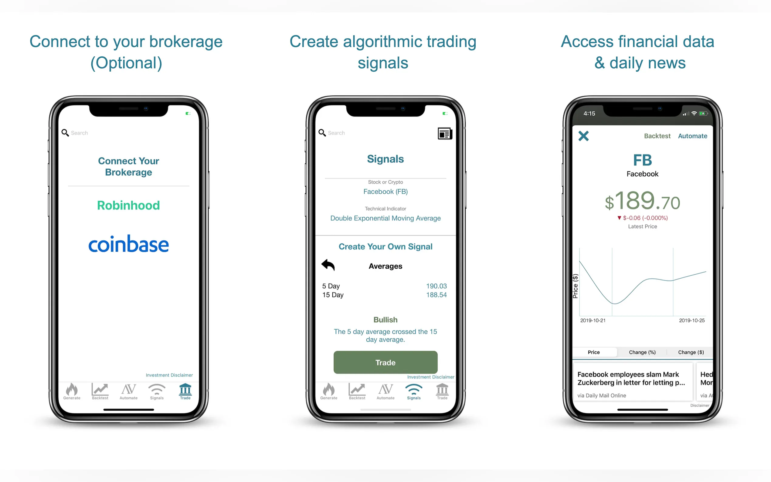 Screenshot 3 of Crypto Algorithmic Trading by Algovest