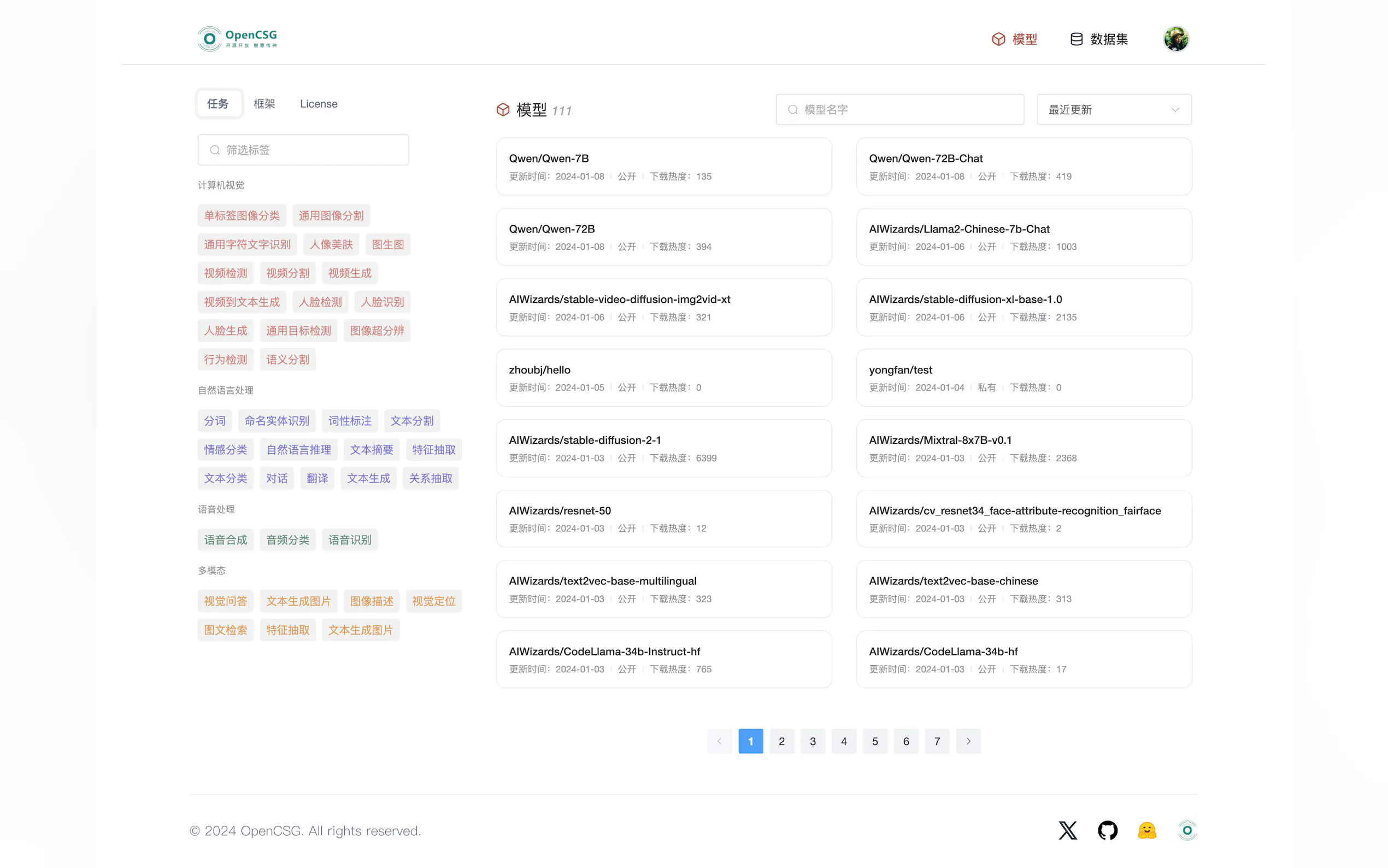 Screenshot 2 of CSGHub