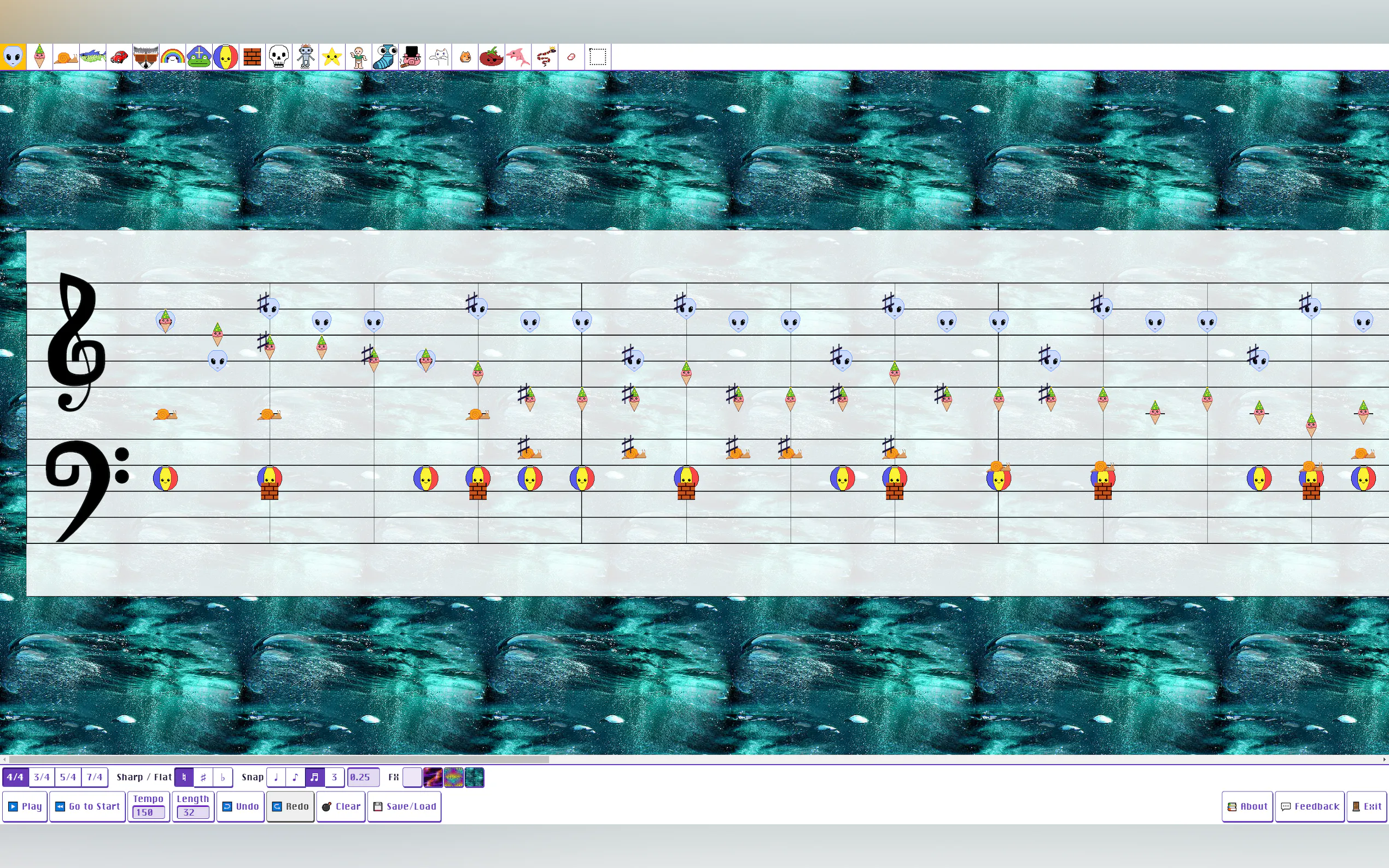 Screenshot 3 of DanielX.net Paint Composer